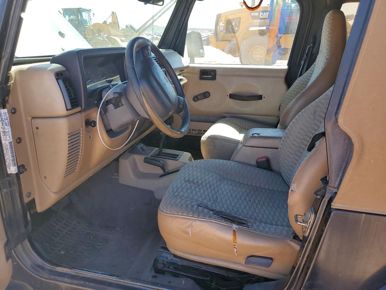 1999 Jeep Wrangler / Tj Sport Black vin: 1J4FY19S0XP403176