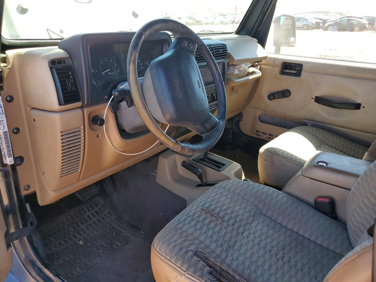 1999 Jeep Wrangler / Tj Sport Black vin: 1J4FY19S0XP403176