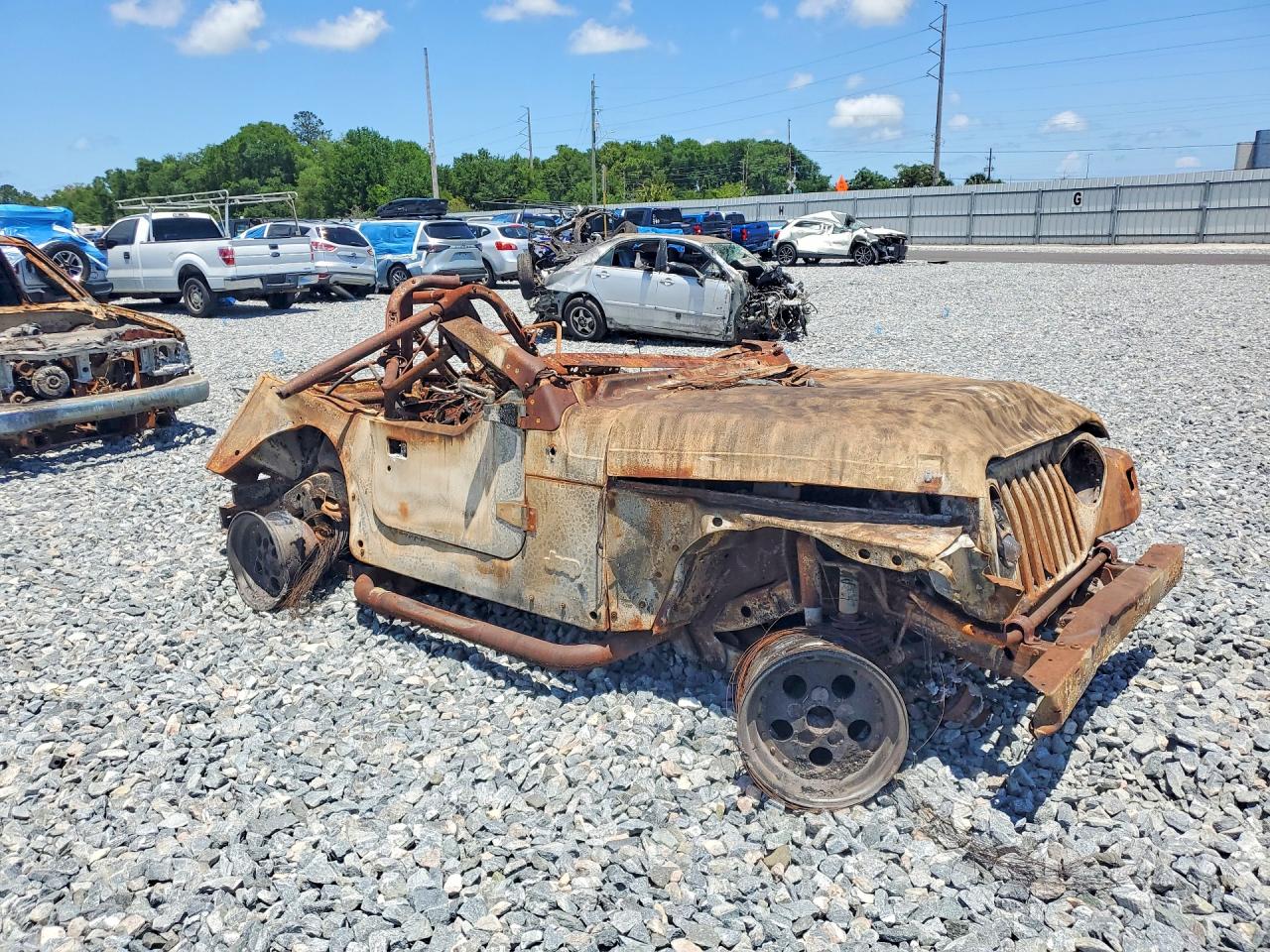 1997 Jeep Wrangler / Tj Sport Burn vin: 1J4FY19S2VP533747