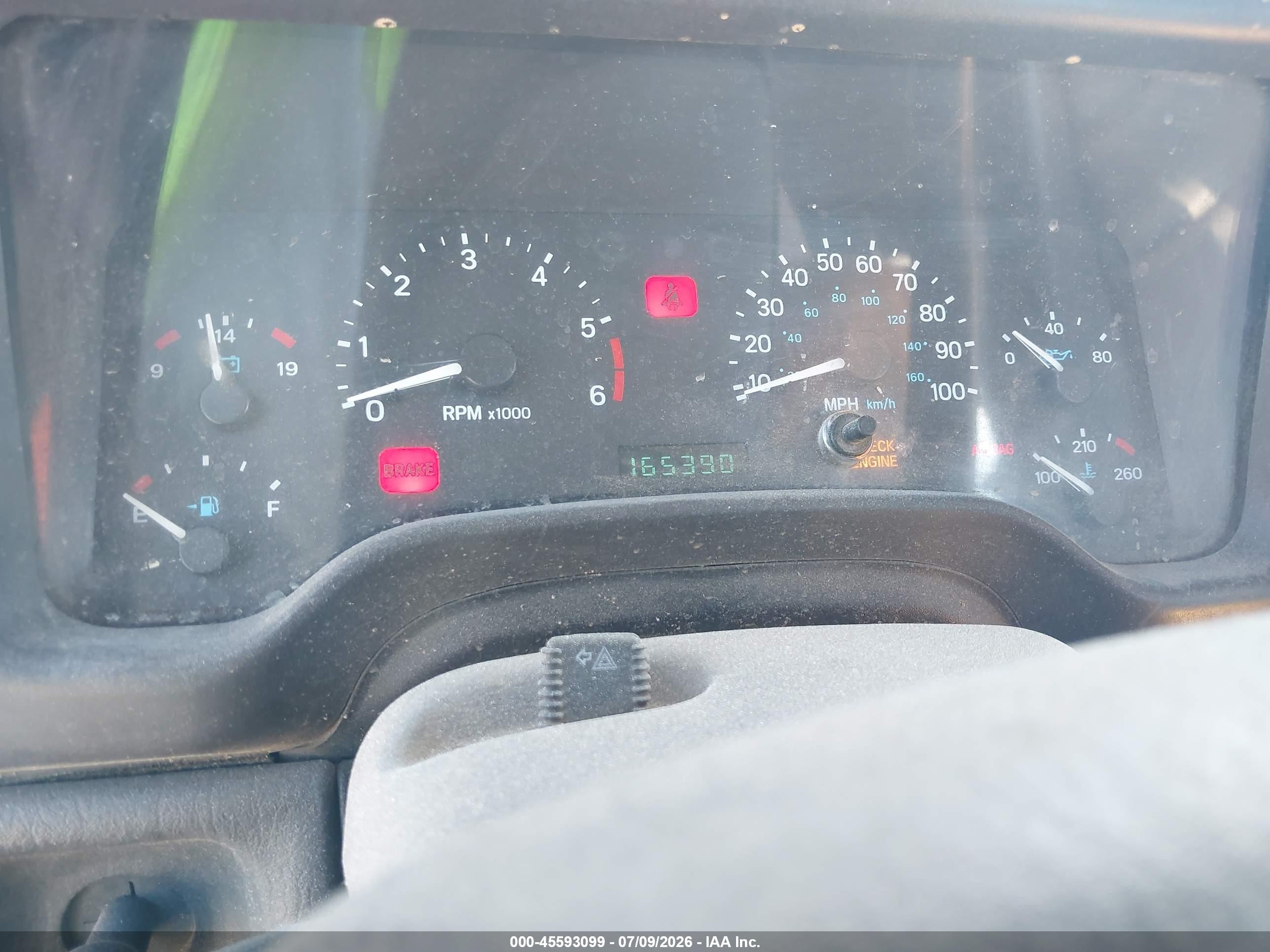 1999 Jeep Wrangler Sport Blue vin: 1J4FY19S2XP408671