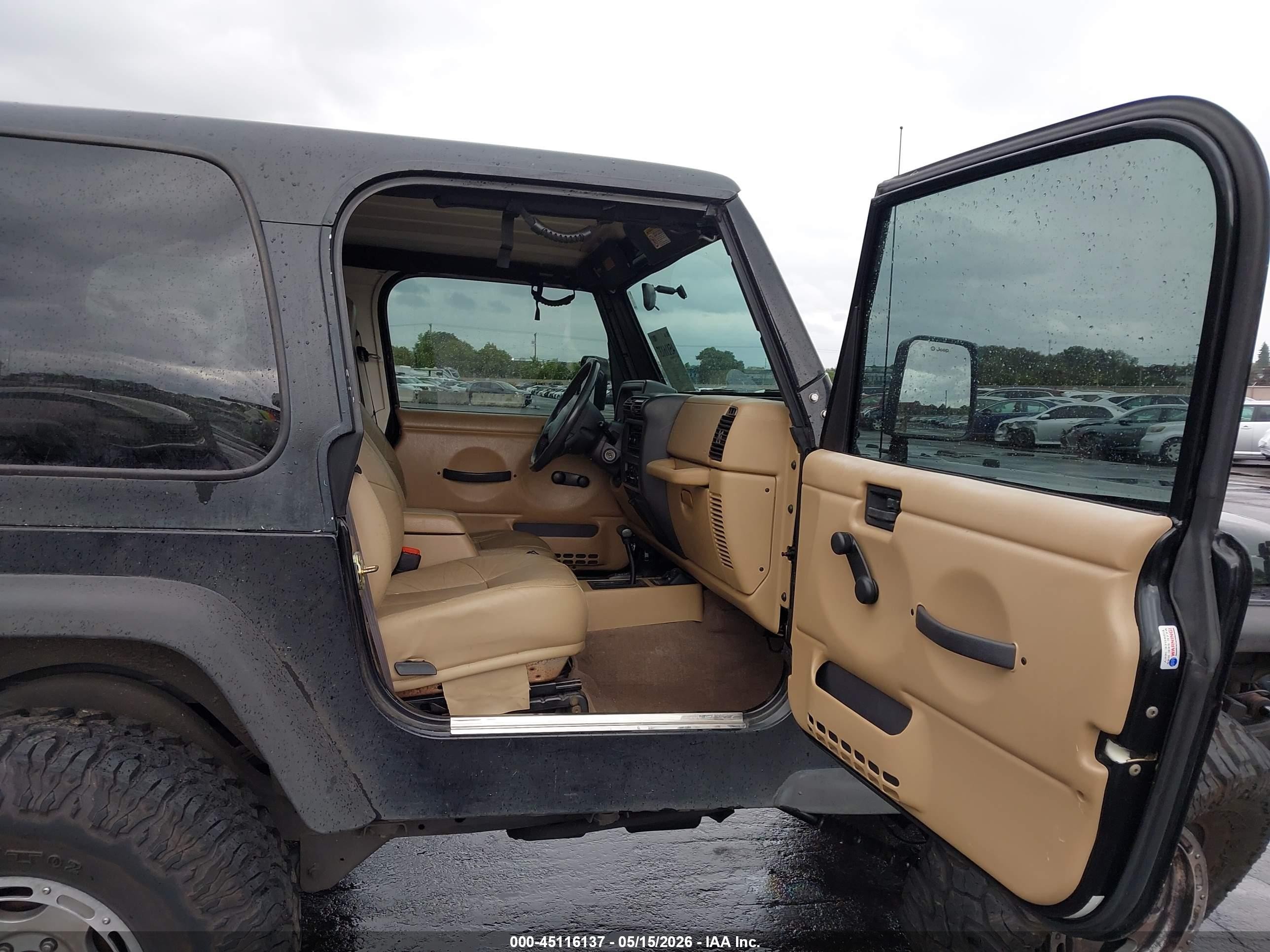 1999 Jeep Wrangler Sport Black vin: 1J4FY19S3XP468300