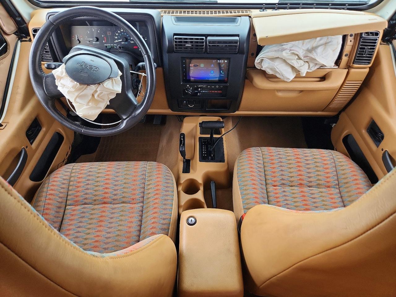 1997 Jeep Wrangler / Tj Sport White vin: 1J4FY19S5VP433027