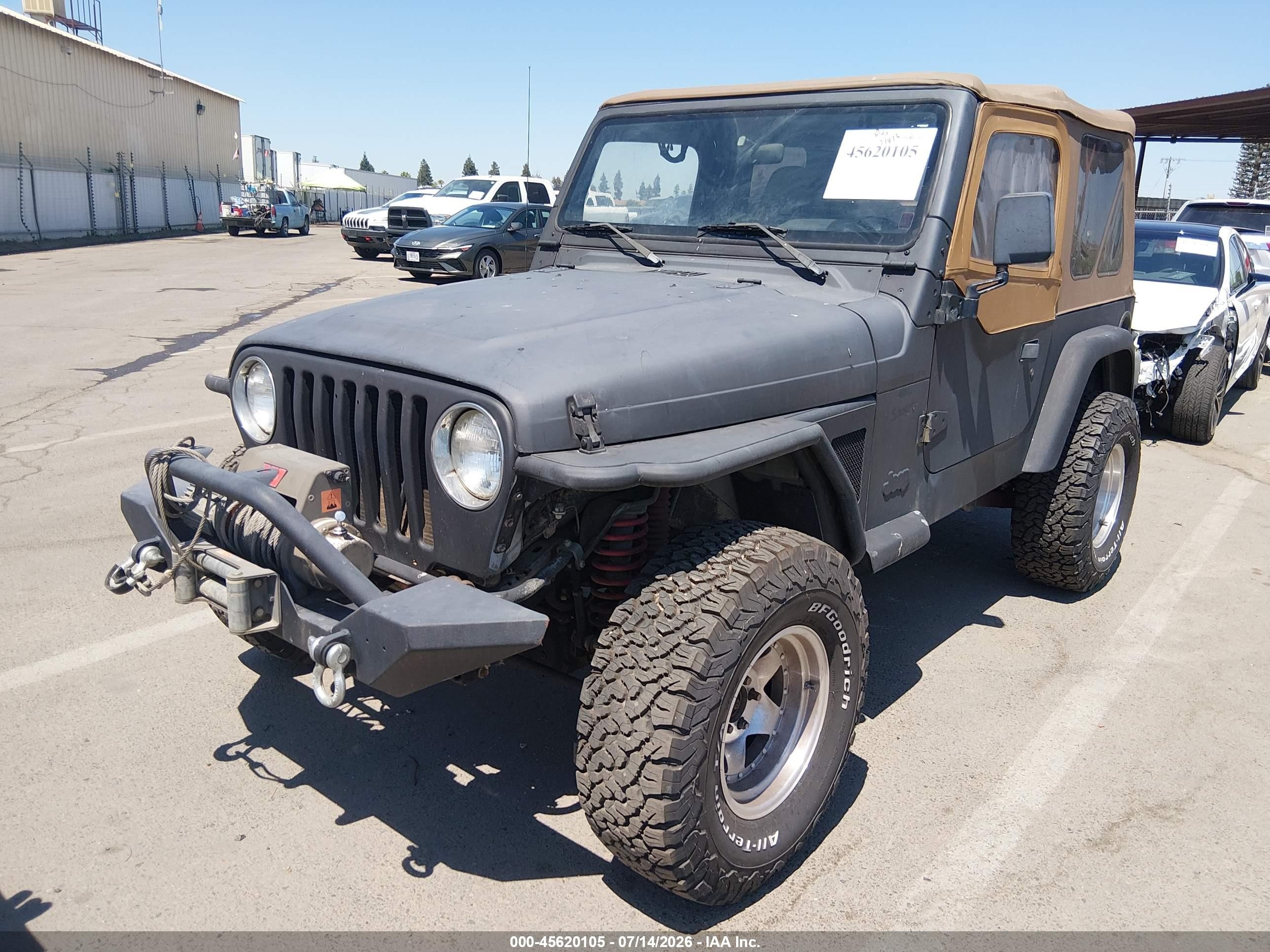 1999 Jeep Wrangler Sport Black vin: 1J4FY19S5XP460862