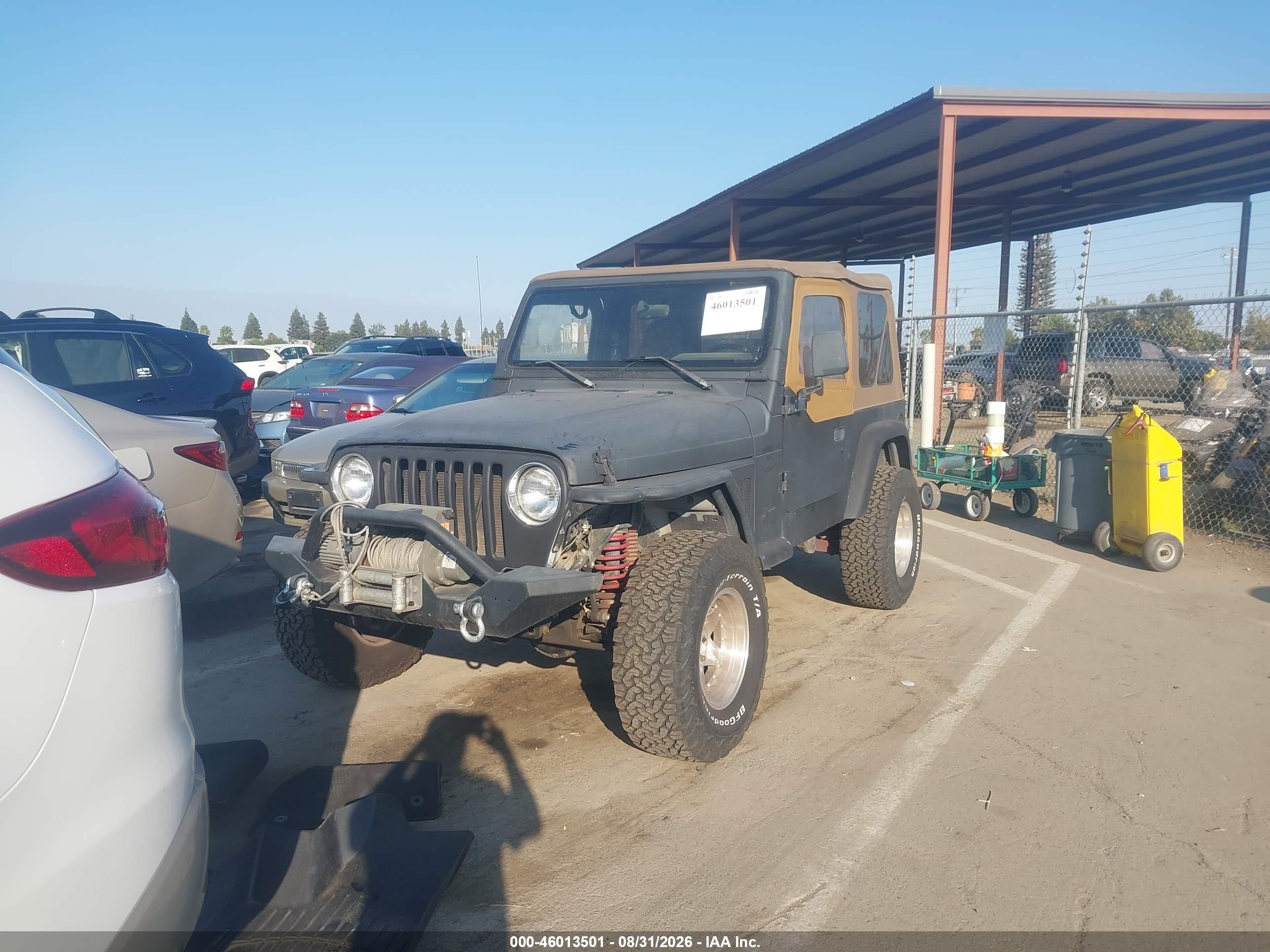 1999 Jeep Wrangler Sport Black vin: 1J4FY19S5XP460862