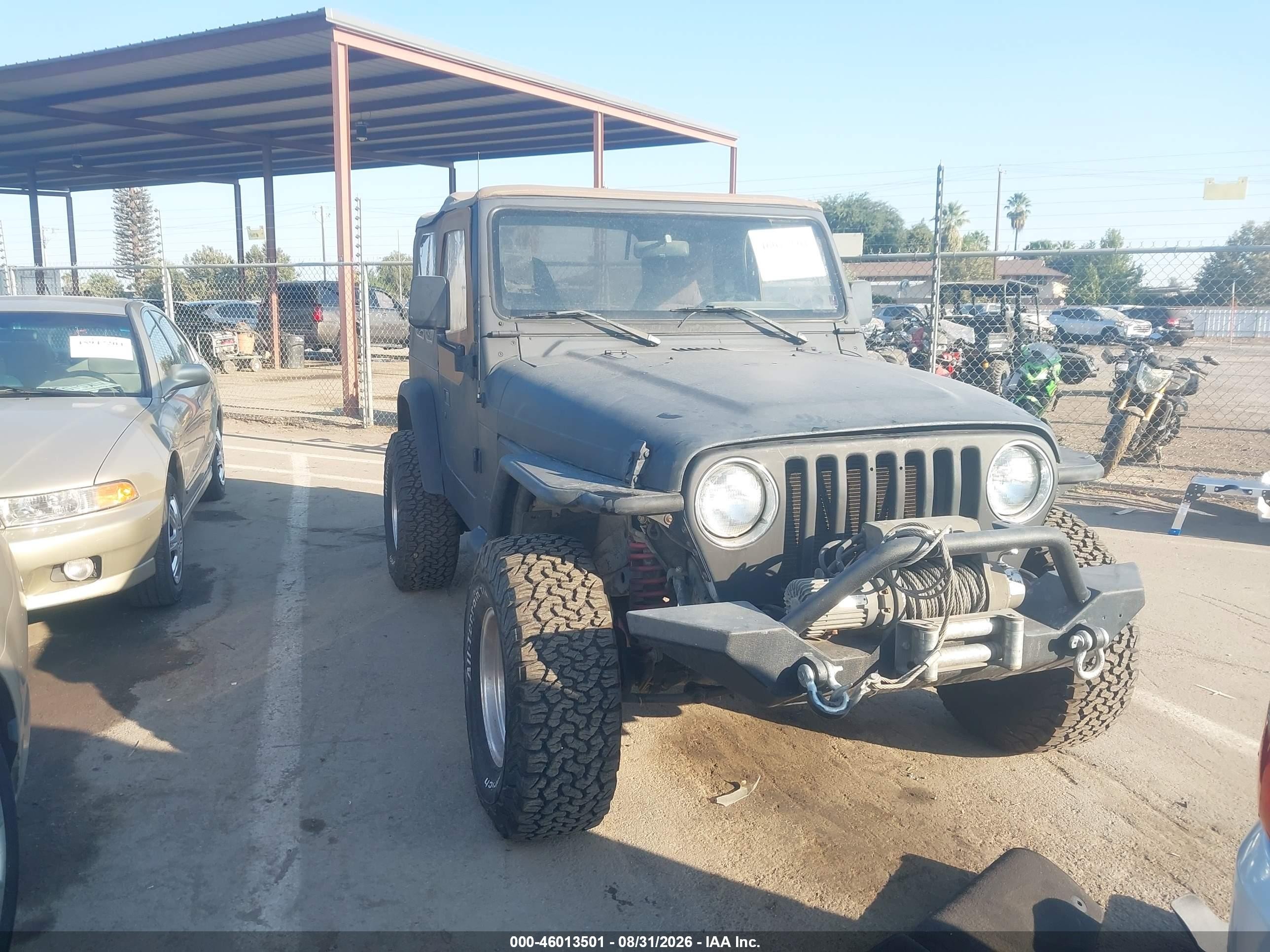 1999 Jeep Wrangler Sport Black vin: 1J4FY19S5XP460862
