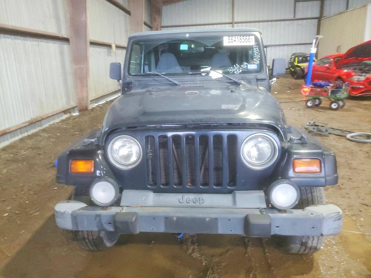 1998 Jeep Wrangler / Tj Sport Серый vin: 1J4FY19S6WP773661