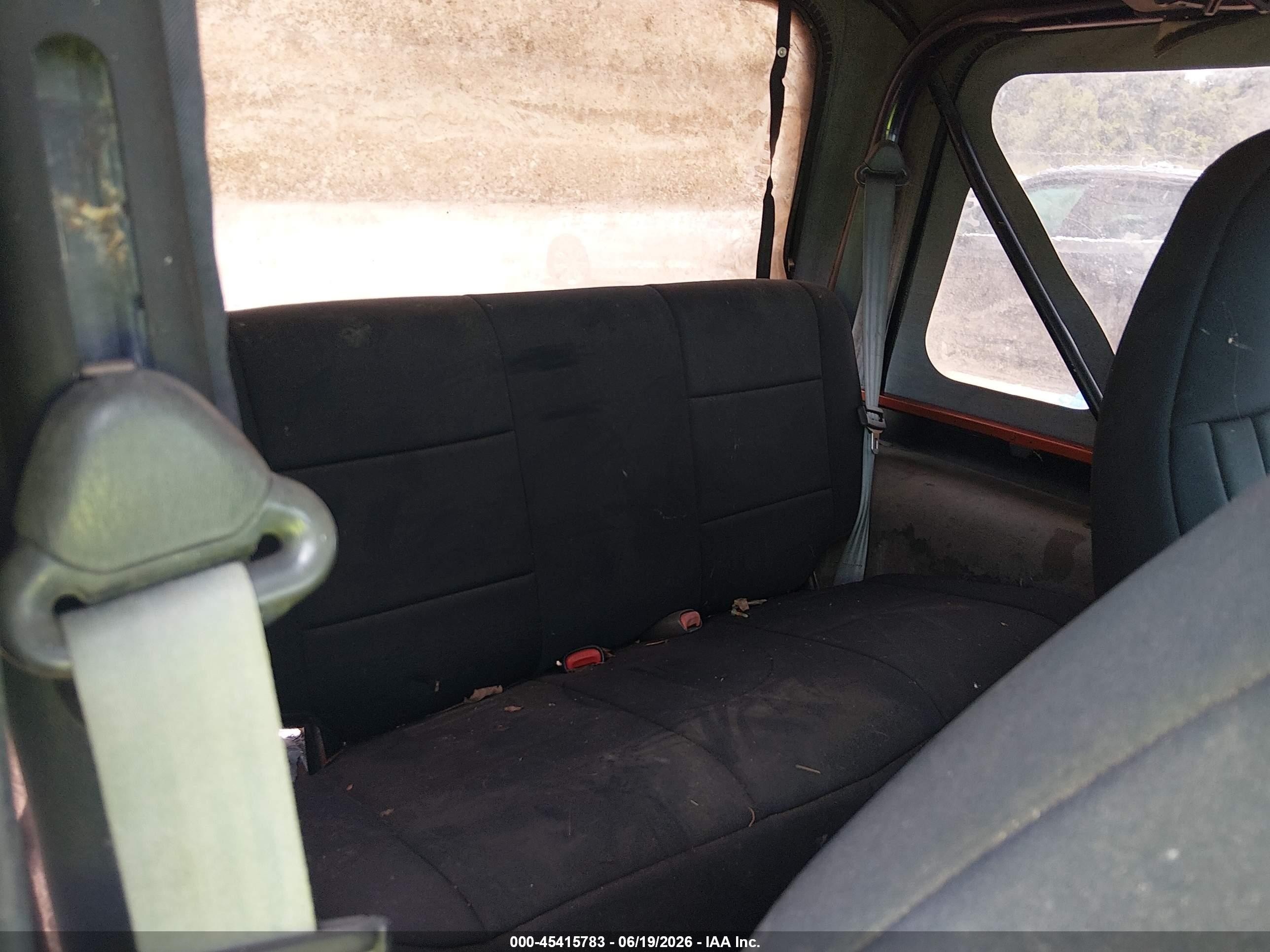 1997 Jeep Wrangler Sport Orange vin: 1J4FY19S7VP441369