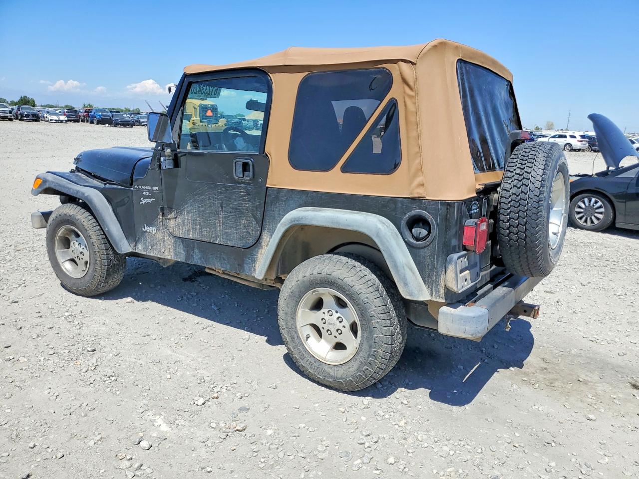 1999 Jeep Wrangler Se Black vin: 1J4FY19S9XP460945