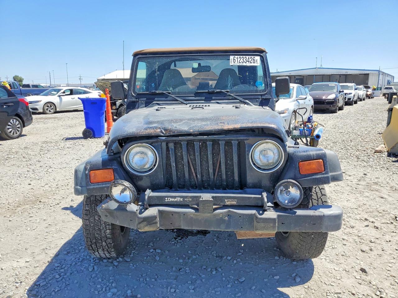 1999 Jeep Wrangler Se Black vin: 1J4FY19S9XP460945