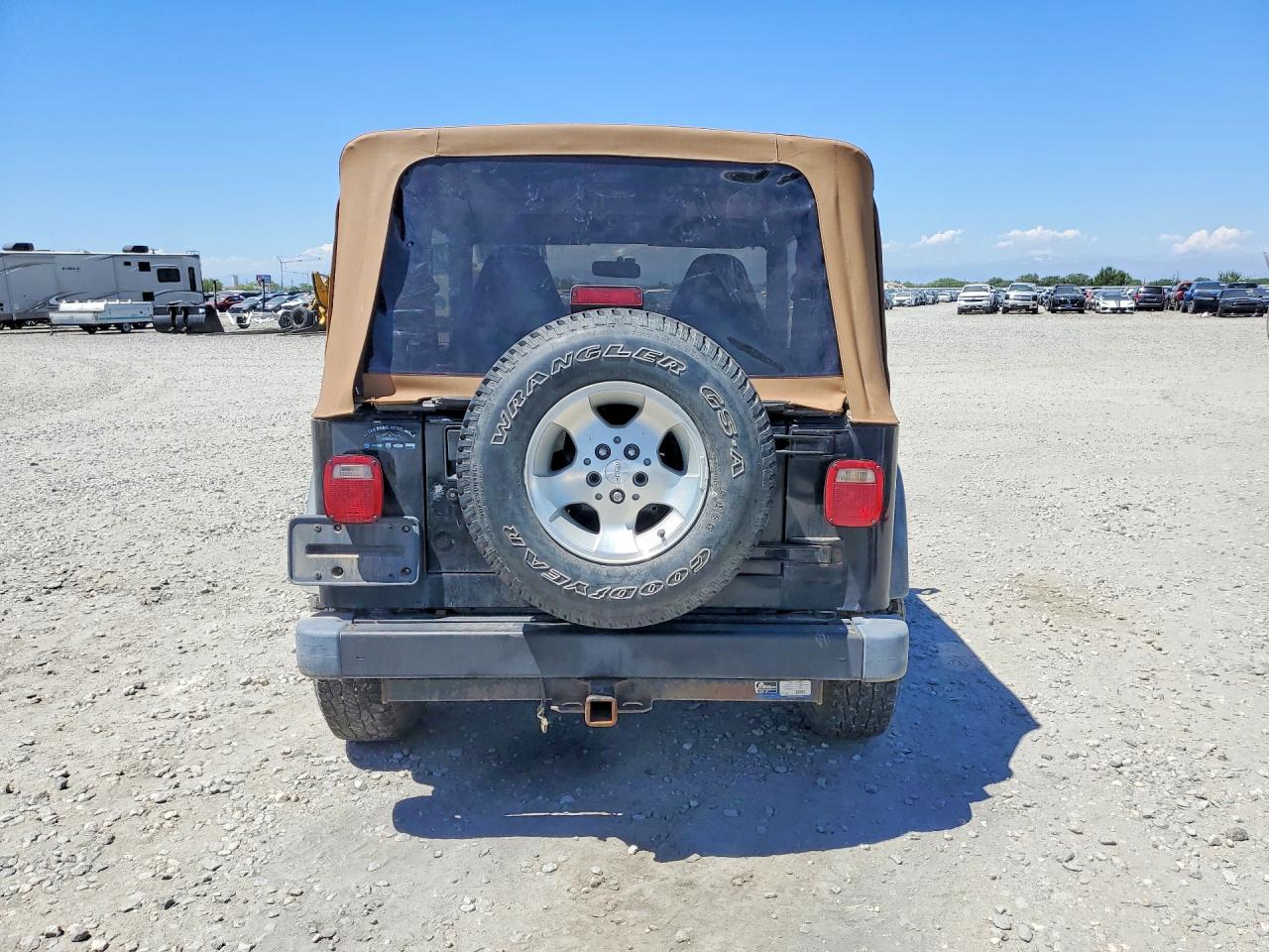 1999 Jeep Wrangler Se Black vin: 1J4FY19S9XP460945