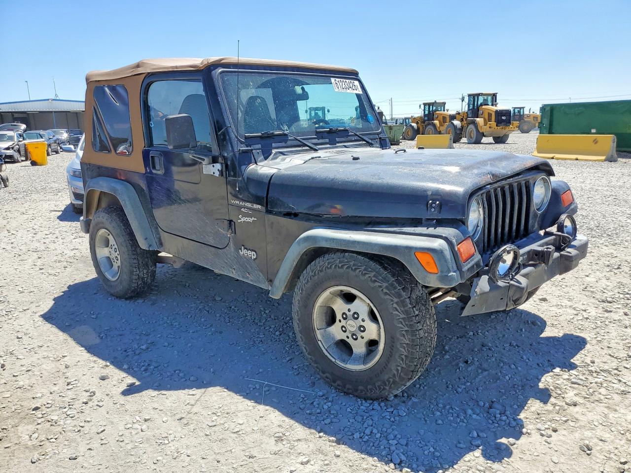 1999 Jeep Wrangler Se Black vin: 1J4FY19S9XP460945