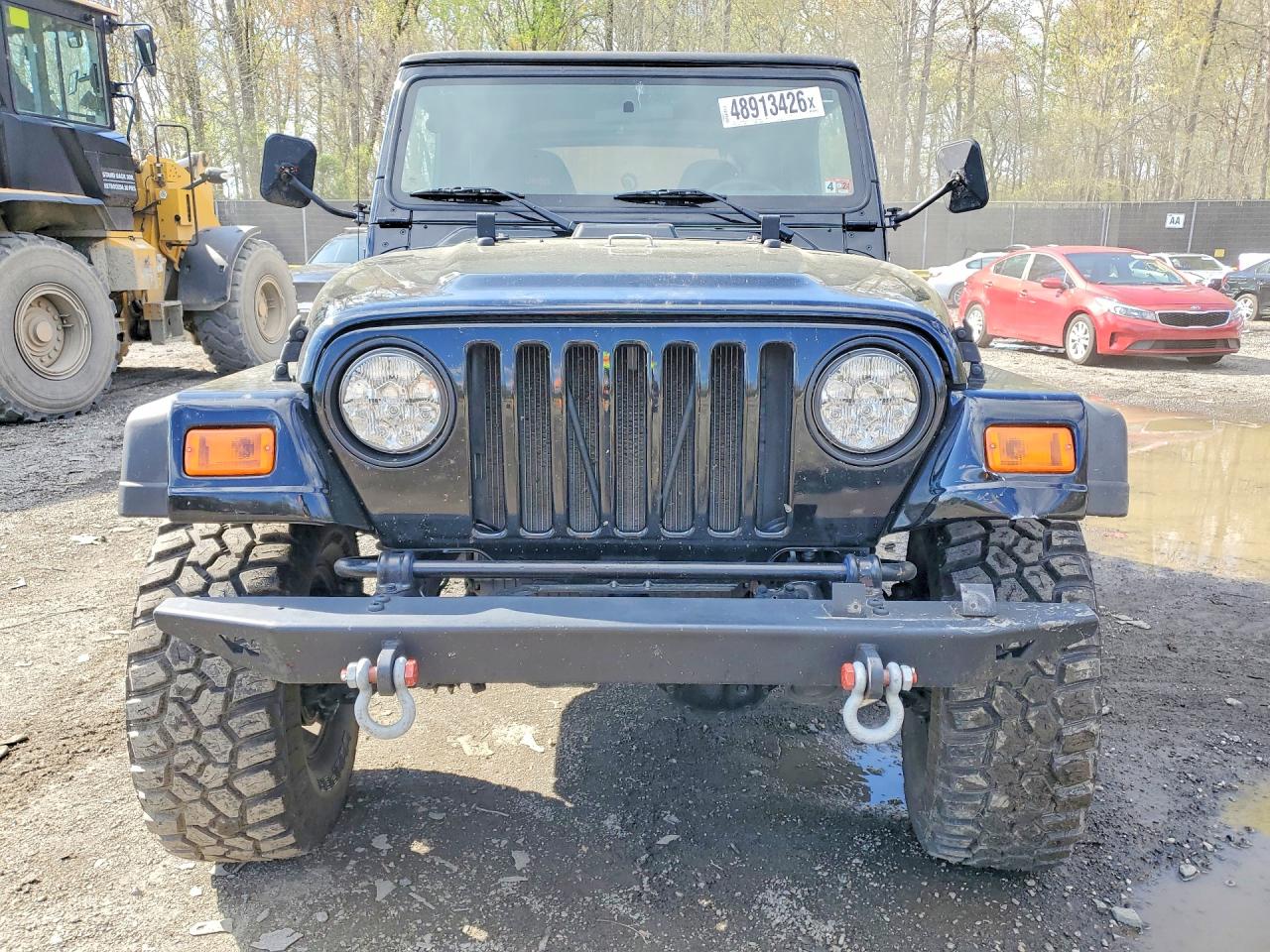 1998 Jeep Wrangler / Tj Sport Black vin: 1J4FY19SXWP803101