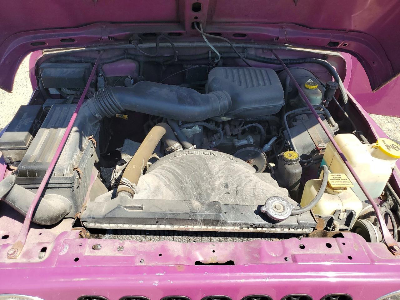 1997 Jeep Wrangler / Tj Se Purple vin: 1J4FY29P0VP428612