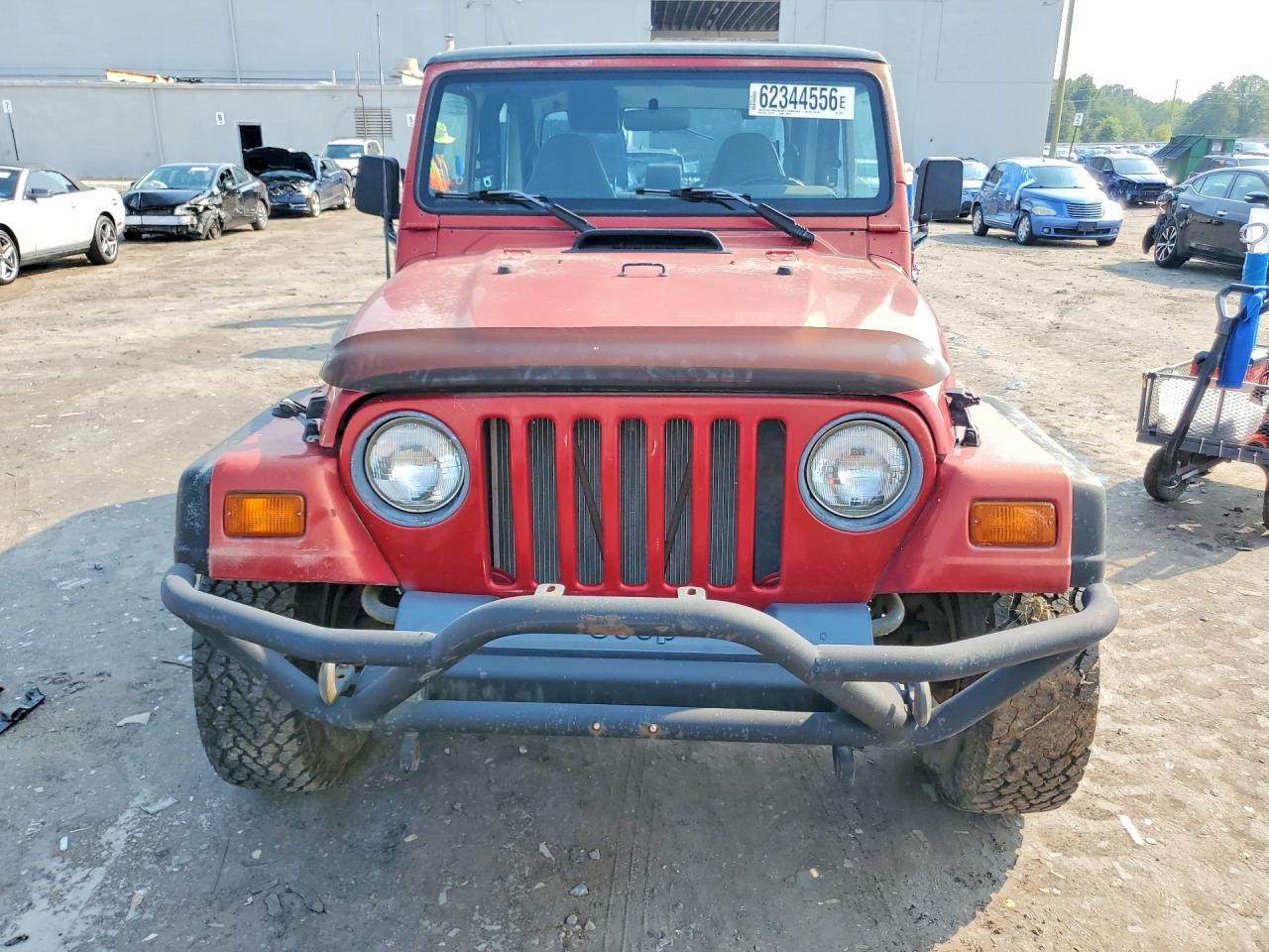 1998 Jeep Wrangler / Tj Se Red vin: 1J4FY29P0WP783376