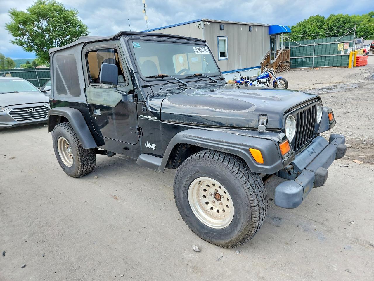 1998 Jeep Wrangler / Tj Se Black vin: 1J4FY29P1WP759300