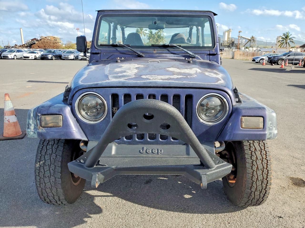 1998 Jeep Wrangler / Tj Se Purple vin: 1J4FY29P1WP764125