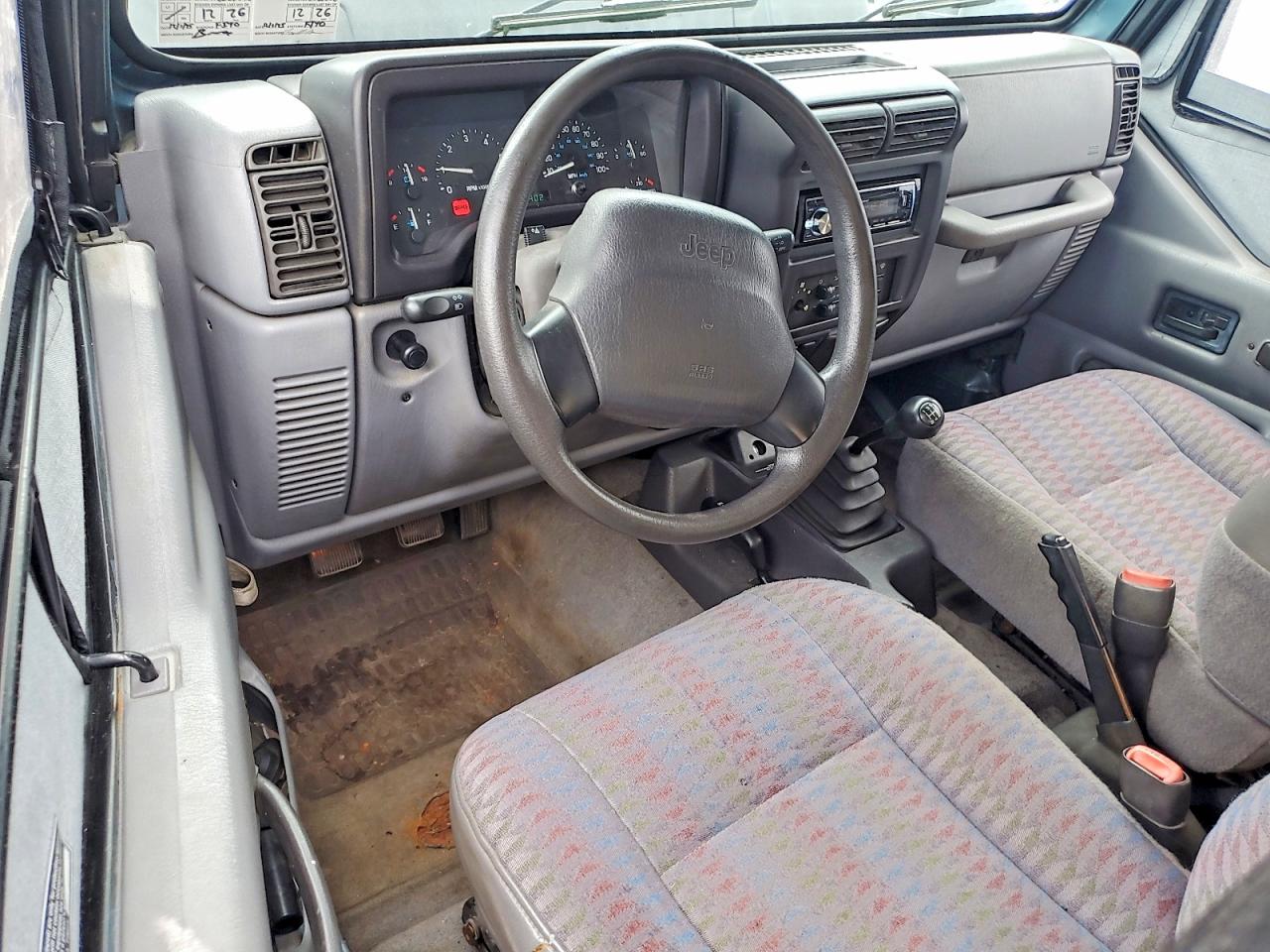 1998 Jeep Wrangler / Tj Se Черный vin: 1J4FY29P1WP803909