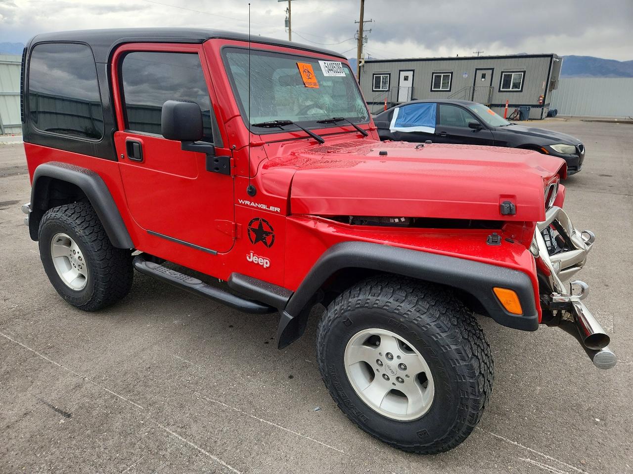 1997 Jeep Wrangler / Tj Se Красный vin: 1J4FY29P2VP471316