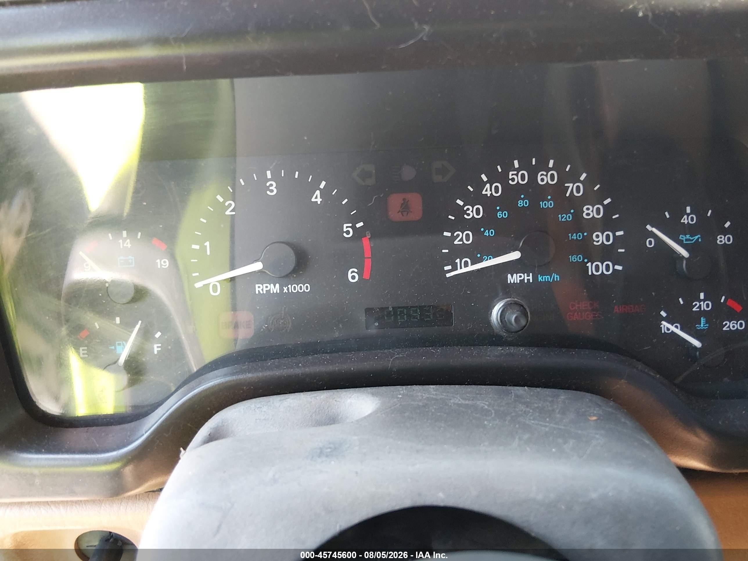 1998 Jeep Wrangler Se Red vin: 1J4FY29P2WP730257