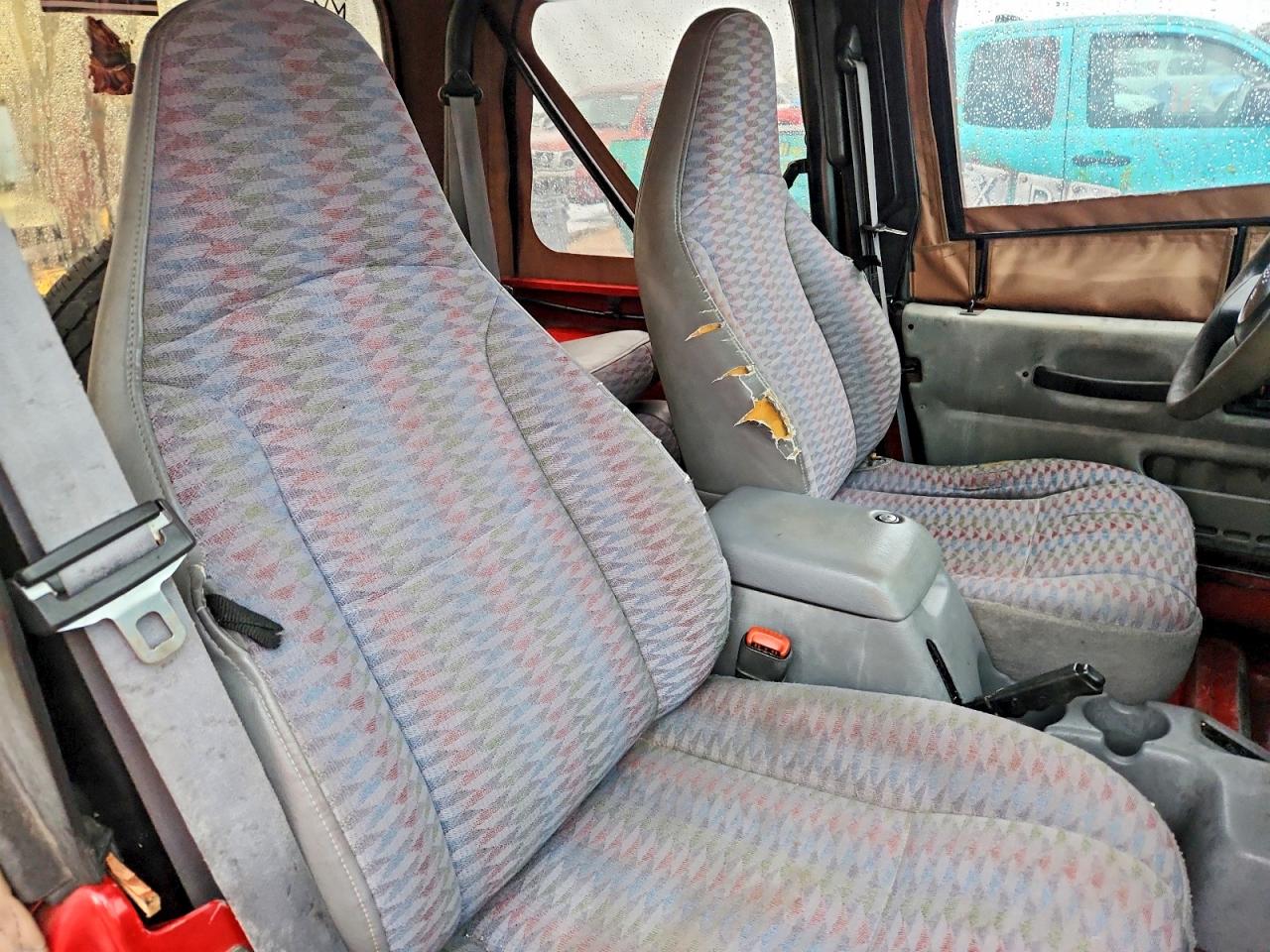 1998 Jeep Wrangler / Tj Se Red vin: 1J4FY29P2WP764165