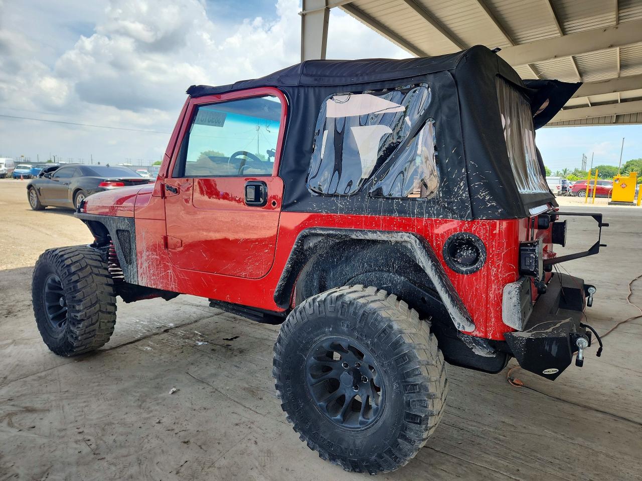 1999 Jeep Wrangler / Tj Se Red vin: 1J4FY29P2XP400264