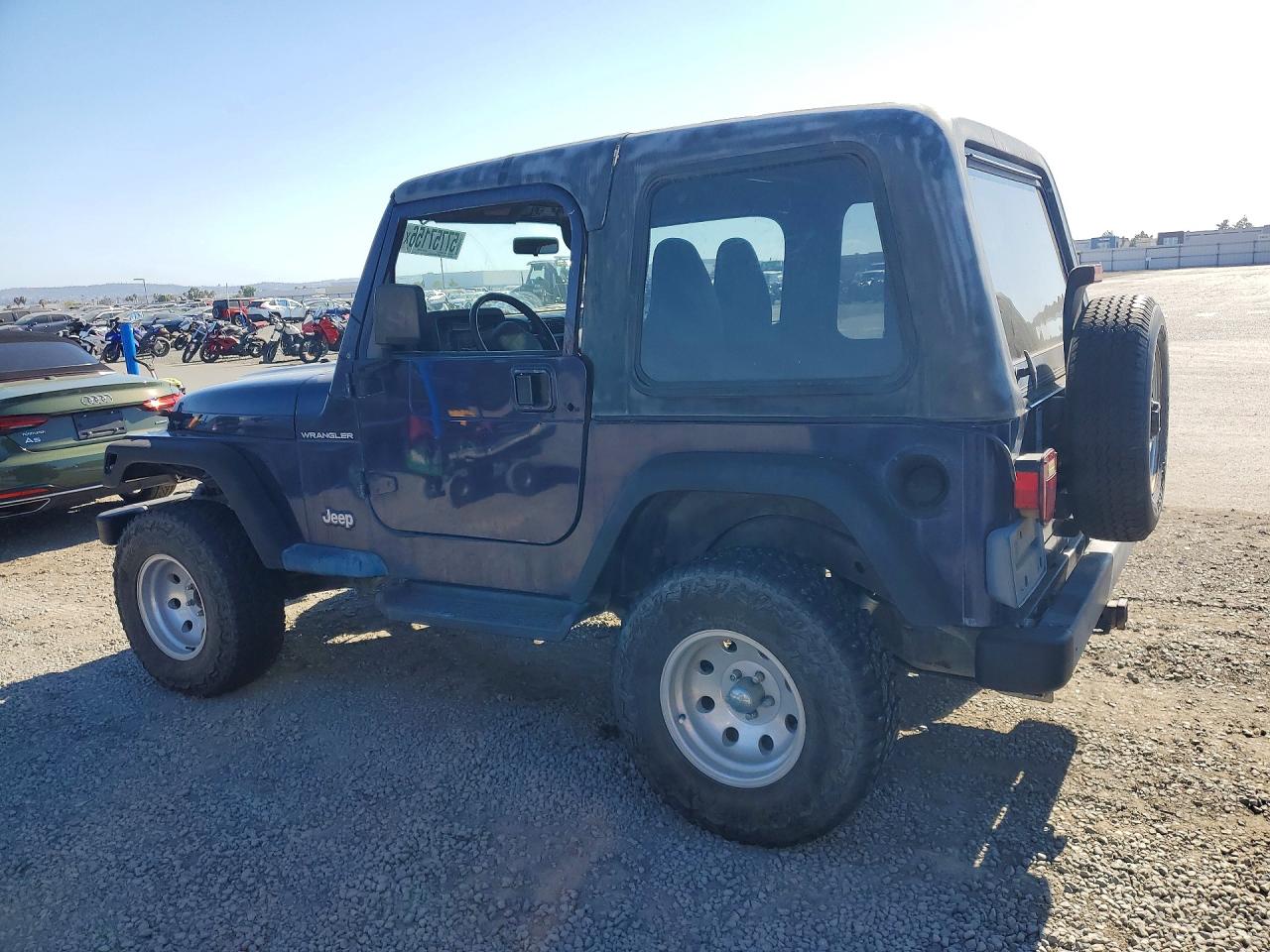 1999 Jeep Wrangler Blue vin: 1J4FY29P2XP472503