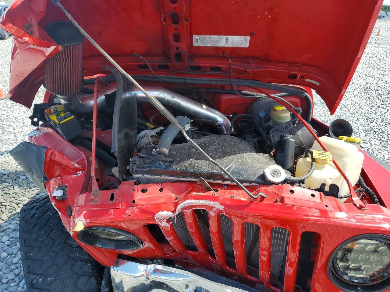 1997 Jeep Wrangler / Tj Se Red vin: 1J4FY29P3VP401758