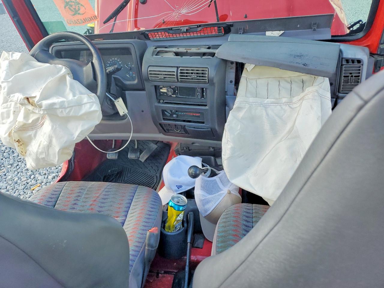 1997 Jeep Wrangler / Tj Se Red vin: 1J4FY29P3VP401758