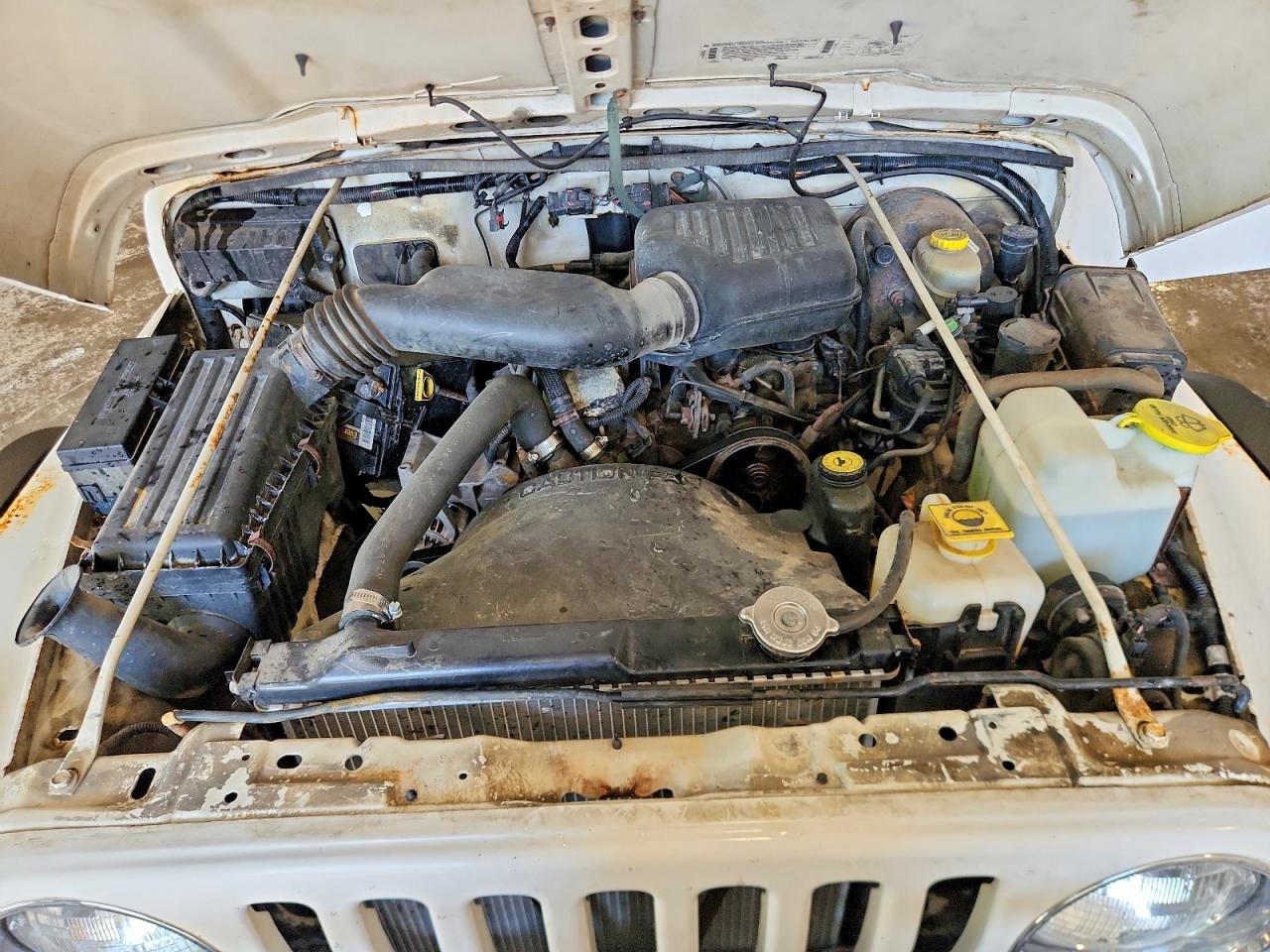 1998 Jeep Wrangler / Tj Se Белый vin: 1J4FY29P4WP756956