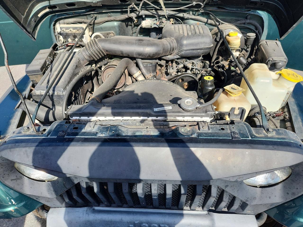 1999 Jeep Wrangler / Tj Se Green vin: 1J4FY29P4XP460448