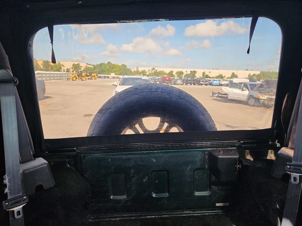 1999 Jeep Wrangler / Tj Se Green vin: 1J4FY29P4XP460448