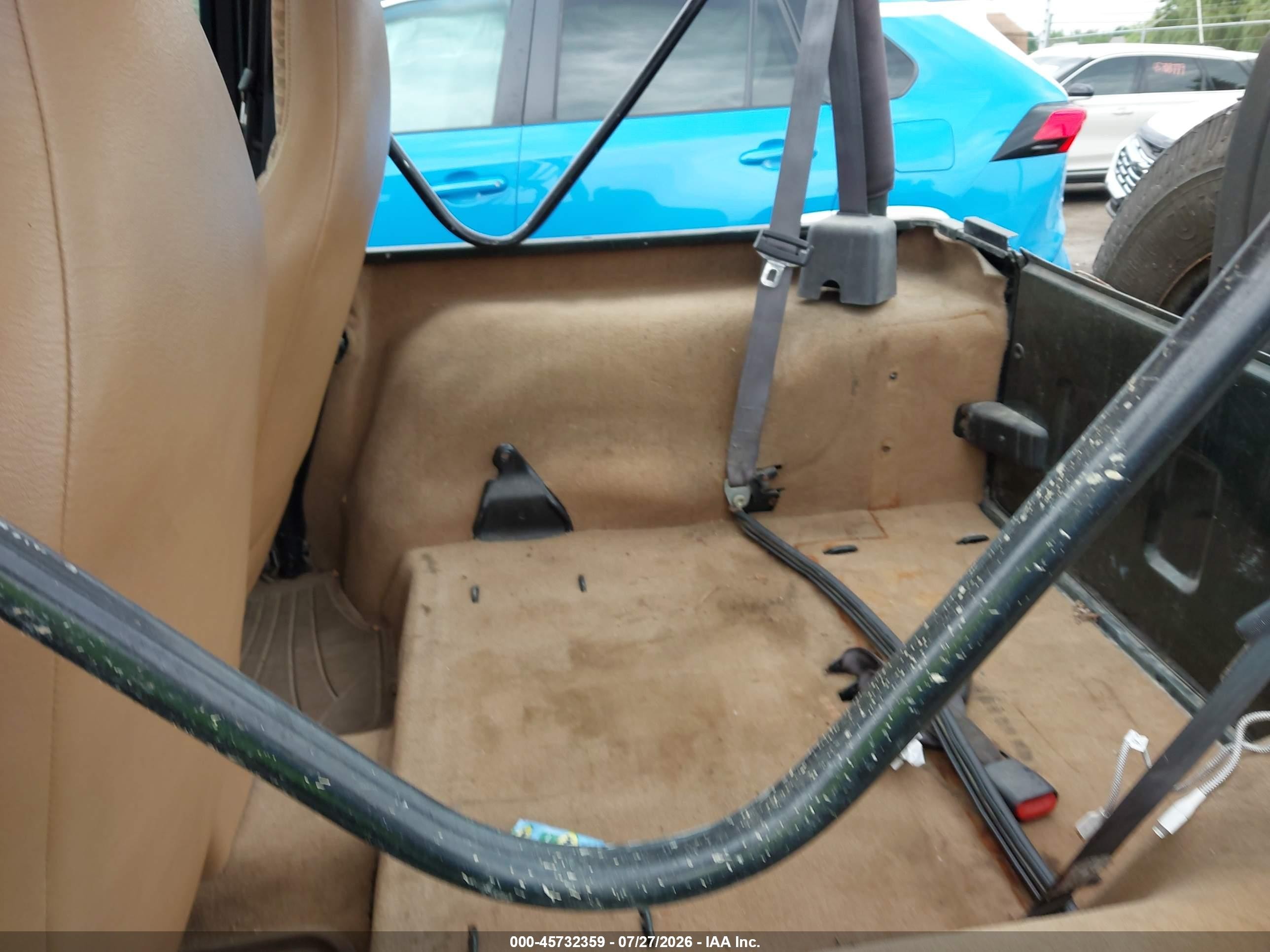 1998 Jeep Wrangler Se Green vin: 1J4FY29P5WP783499