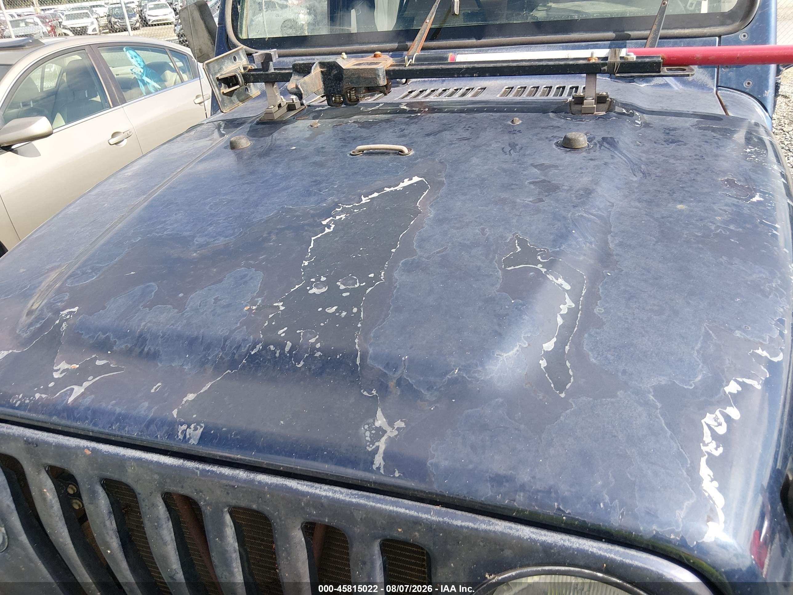 1997 Jeep Wrangler Se Blue vin: 1J4FY29P6VP453191