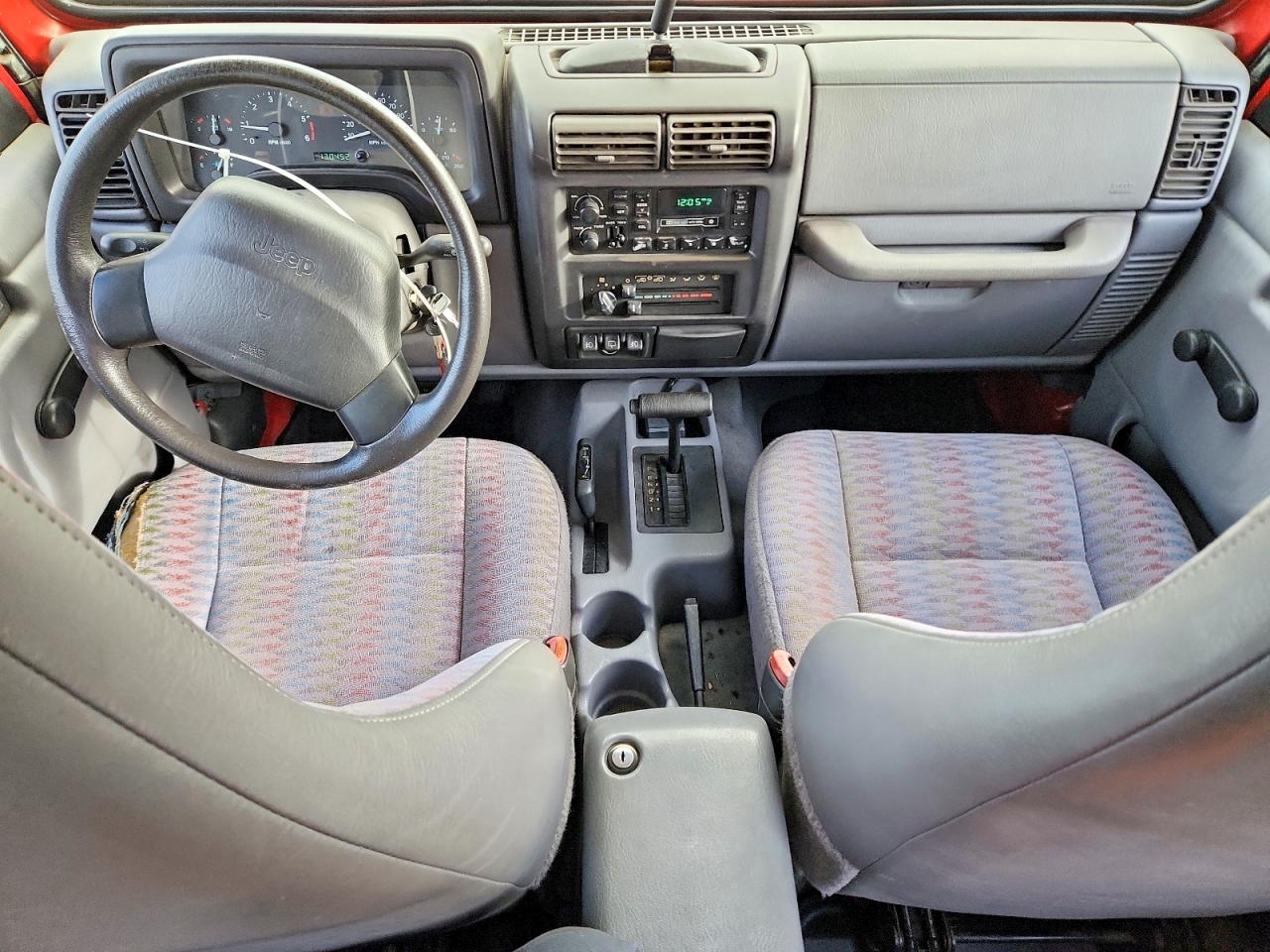 1998 Jeep Wrangler / Tj Se Red vin: 1J4FY29P6WP783107