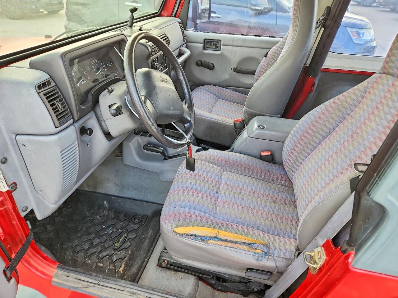 1998 Jeep Wrangler / Tj Se Red vin: 1J4FY29P6WP783107