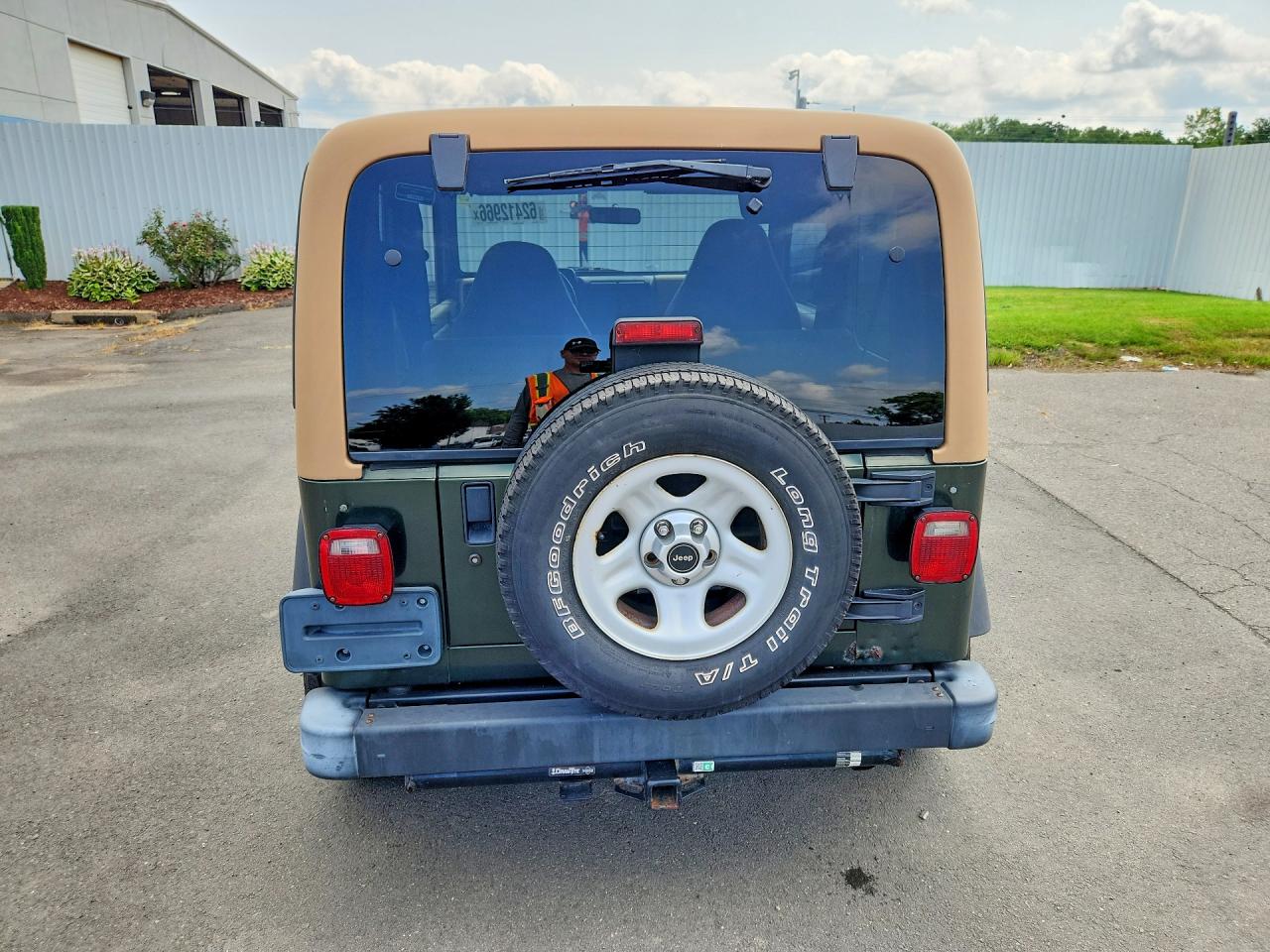 1998 Jeep Wrangler / Tj Se Зеленый vin: 1J4FY29P6WP793488