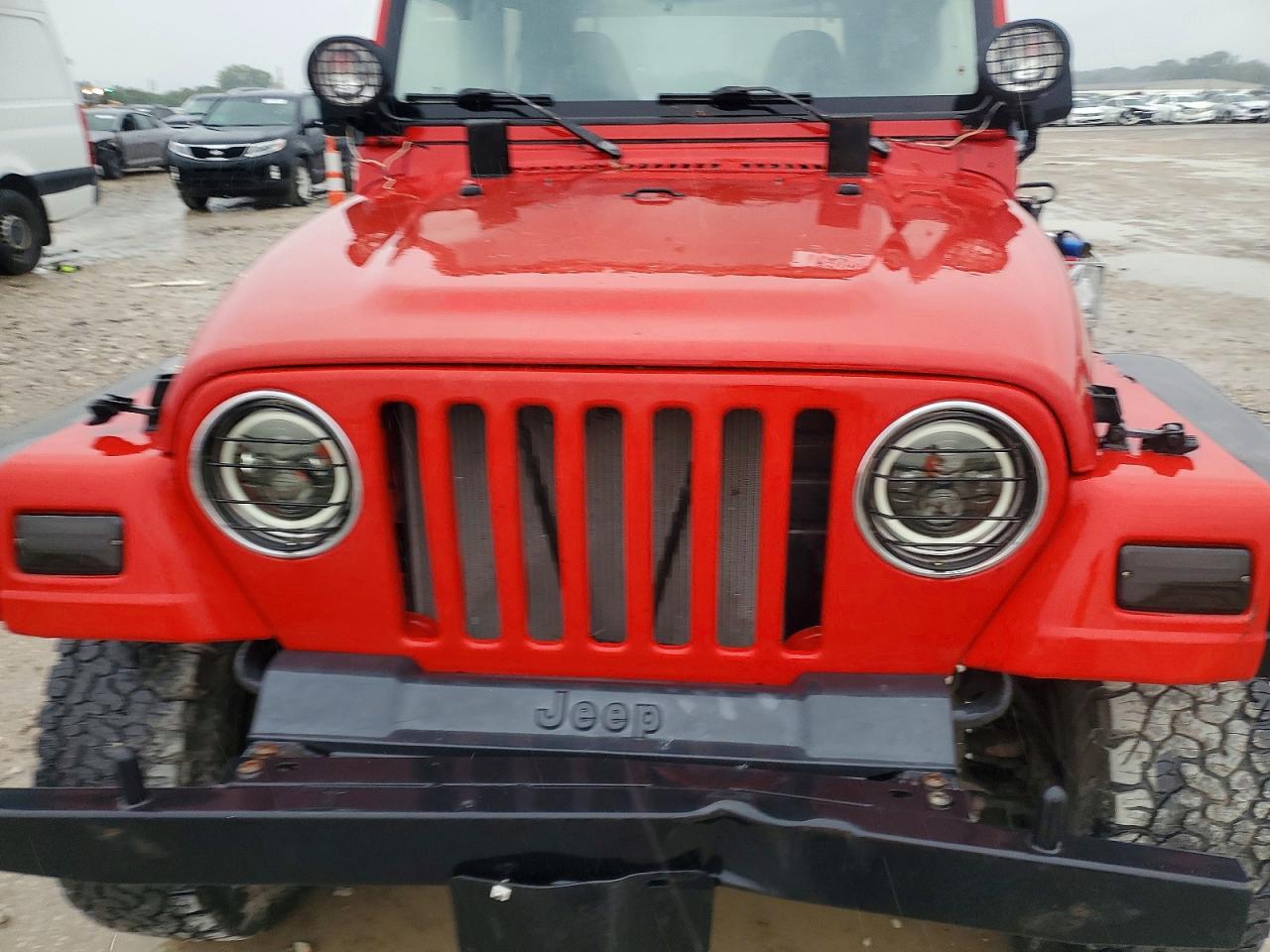 1997 Jeep Wrangler / Tj Se Red vin: 1J4FY29P7VP401830