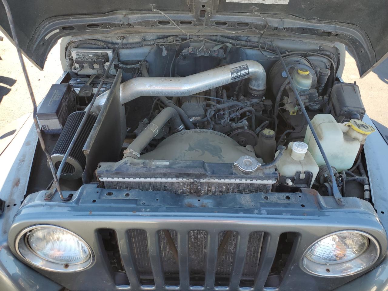 1998 Jeep Wrangler / Tj Se Green vin: 1J4FY29P7WP720887