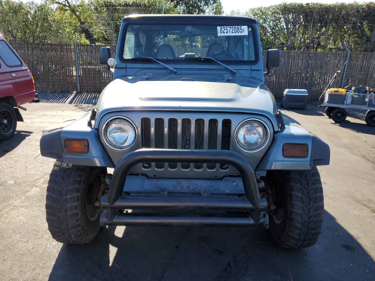 1998 Jeep Wrangler / Tj Se Green vin: 1J4FY29P7WP720887