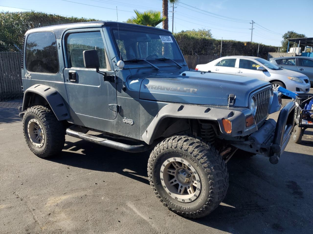 1998 Jeep Wrangler / Tj Se Green vin: 1J4FY29P7WP720887