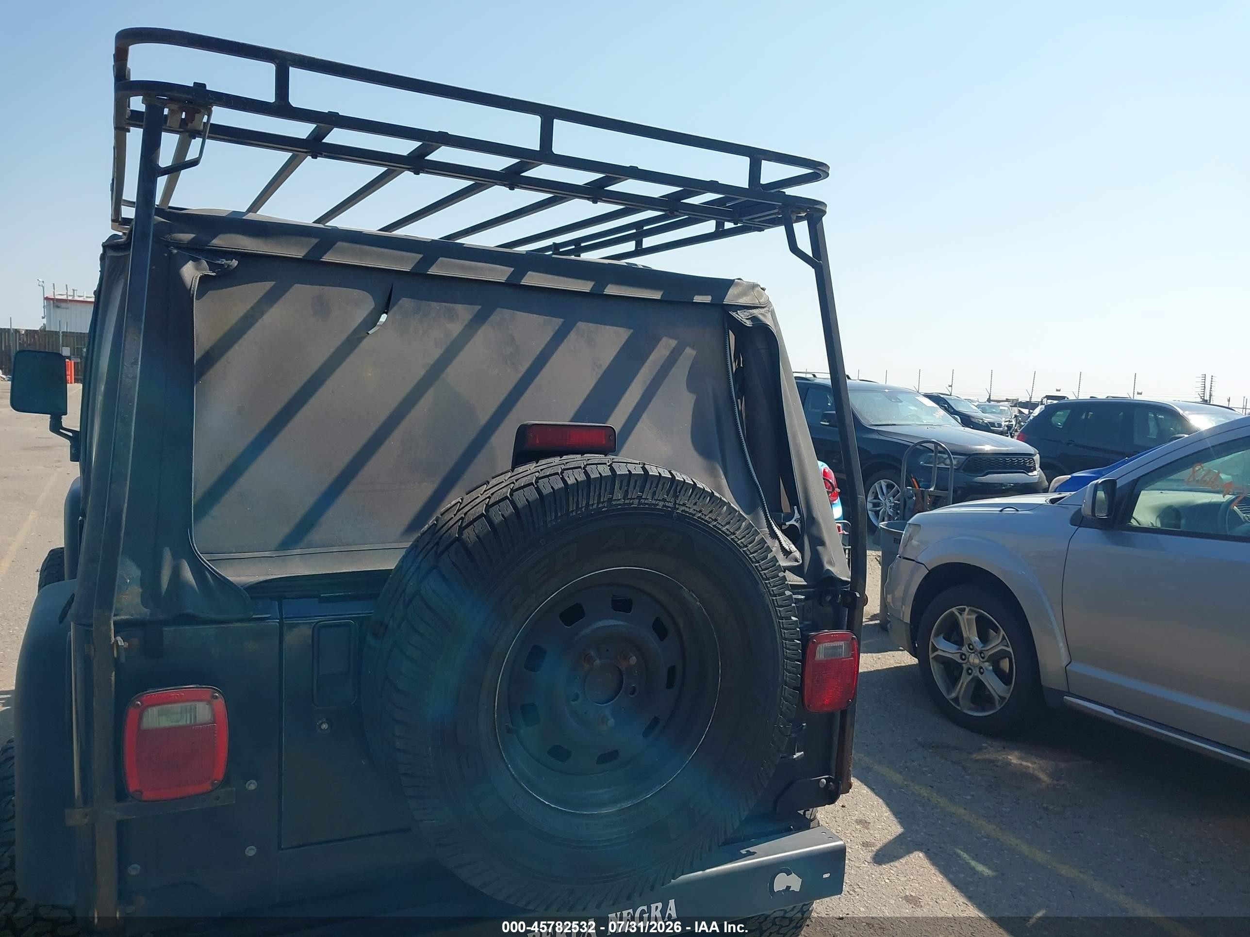 1998 Jeep Wrangler Se Black vin: 1J4FY29P7WP725264