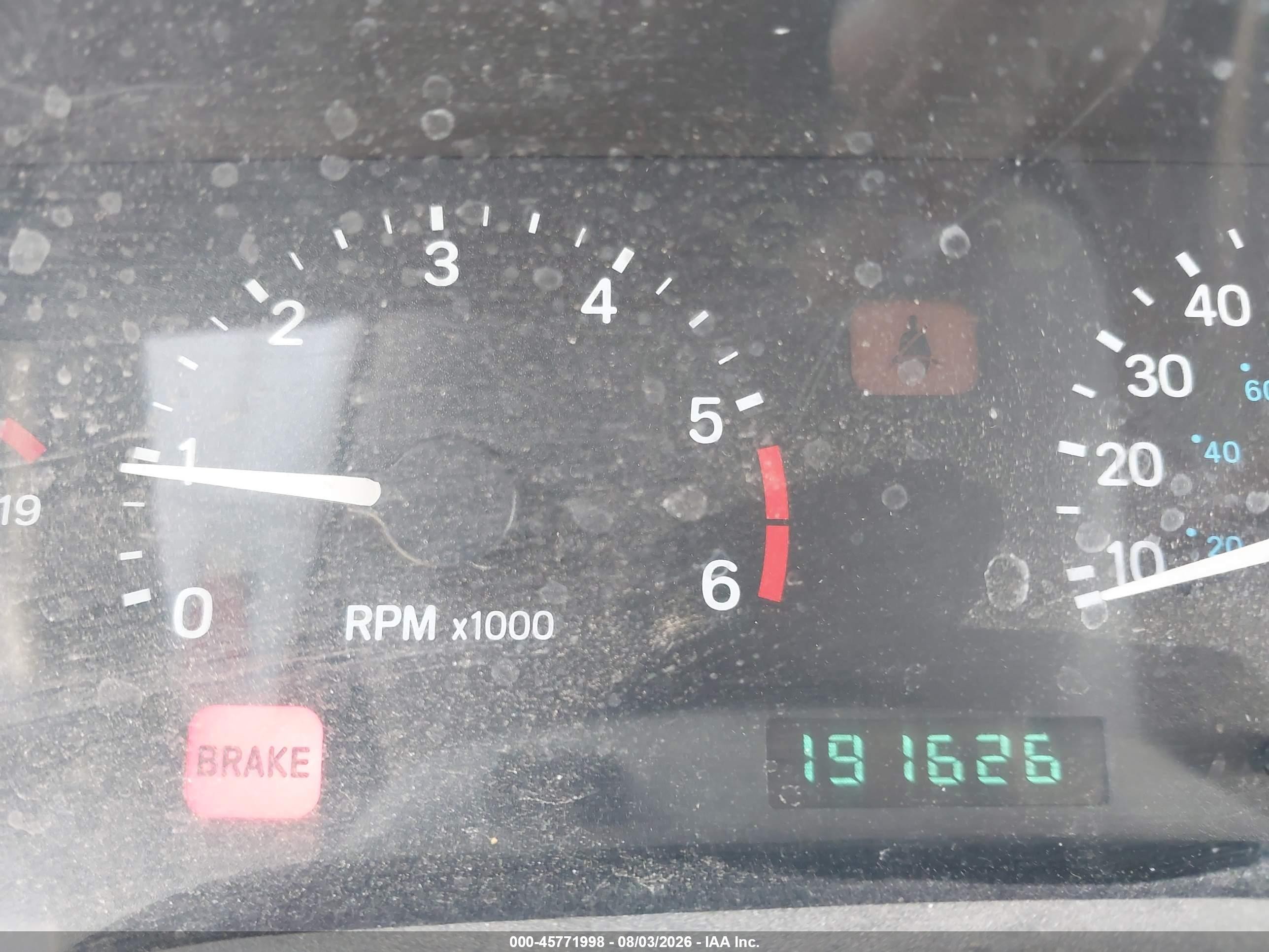 1998 Jeep Wrangler Se Red vin: 1J4FY29P7WP786291