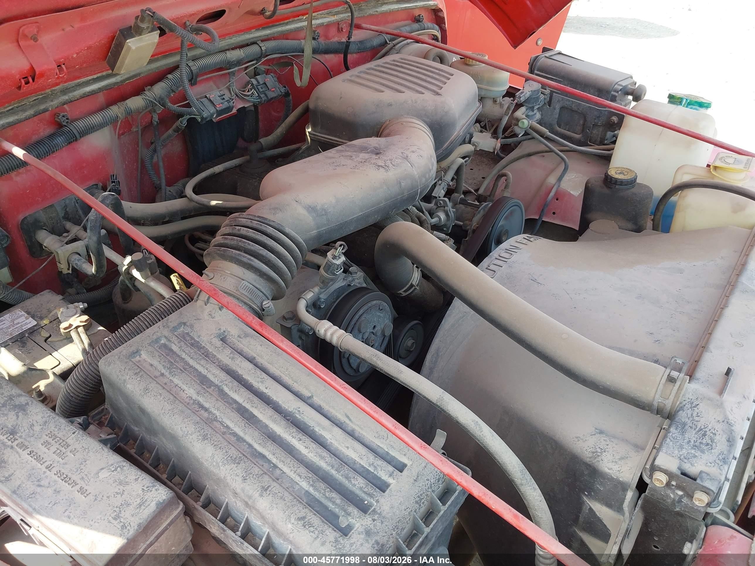 1998 Jeep Wrangler Se Red vin: 1J4FY29P7WP786291