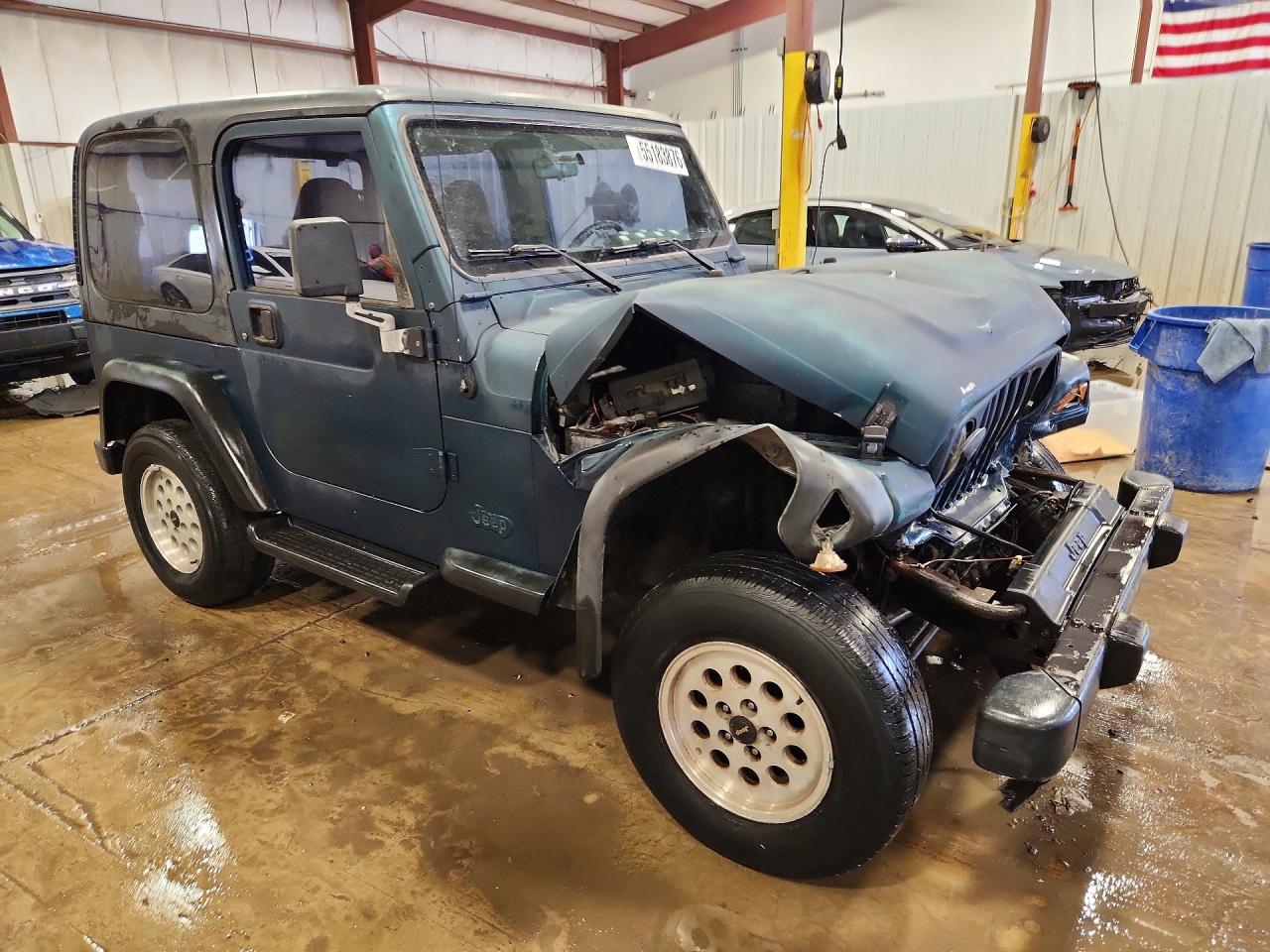 1998 Jeep Wrangler / Tj Se Black vin: 1J4FY29P8WP706593