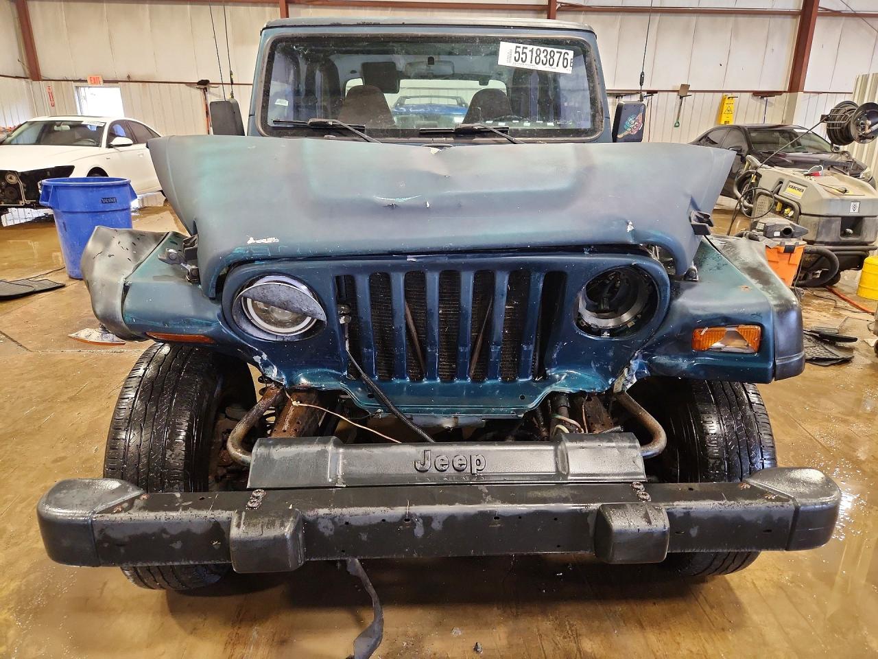 1998 Jeep Wrangler / Tj Se Black vin: 1J4FY29P8WP706593