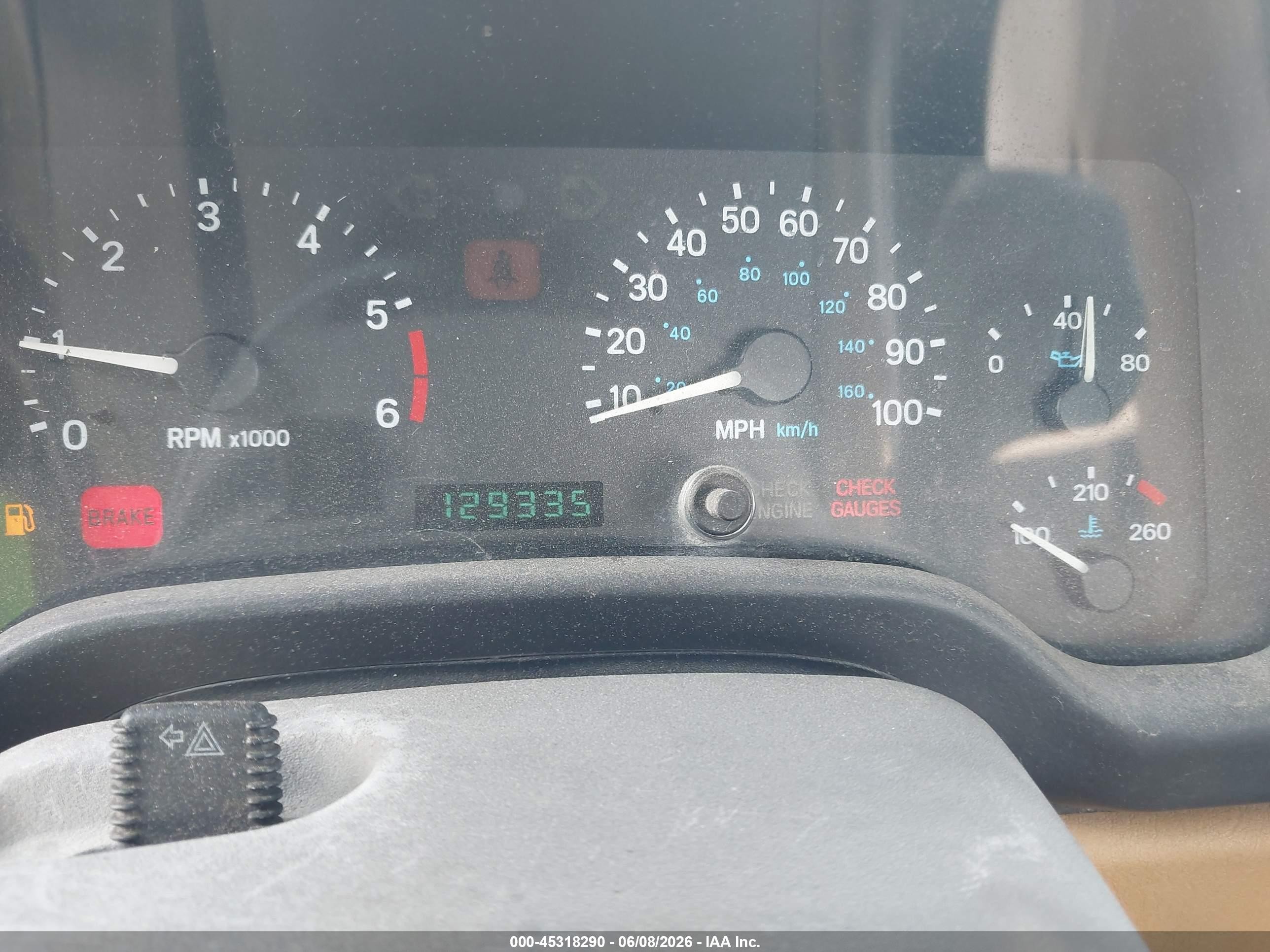 1998 Jeep Wrangler Se Green vin: 1J4FY29P9WP777429