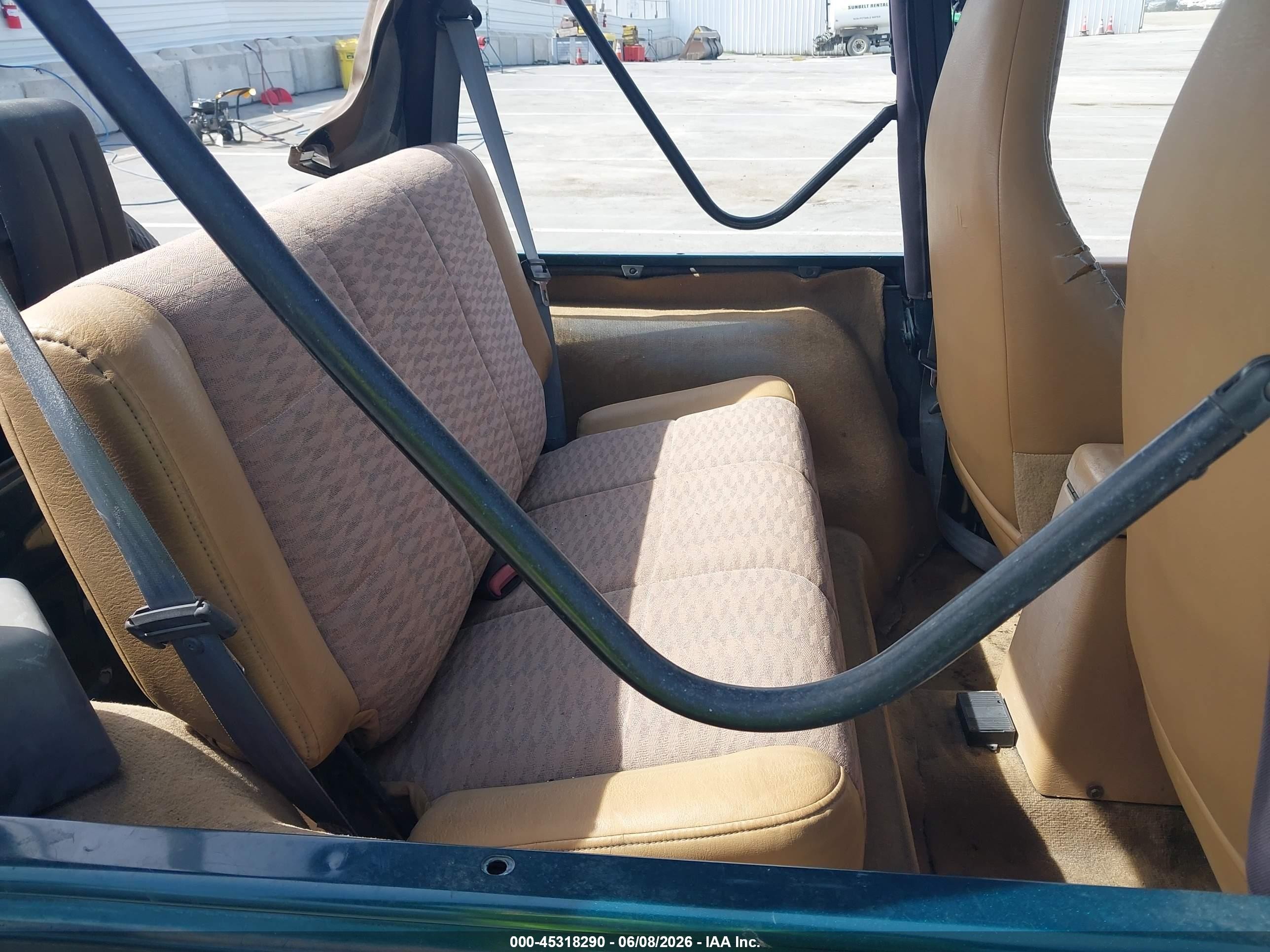 1998 Jeep Wrangler Se Green vin: 1J4FY29P9WP777429