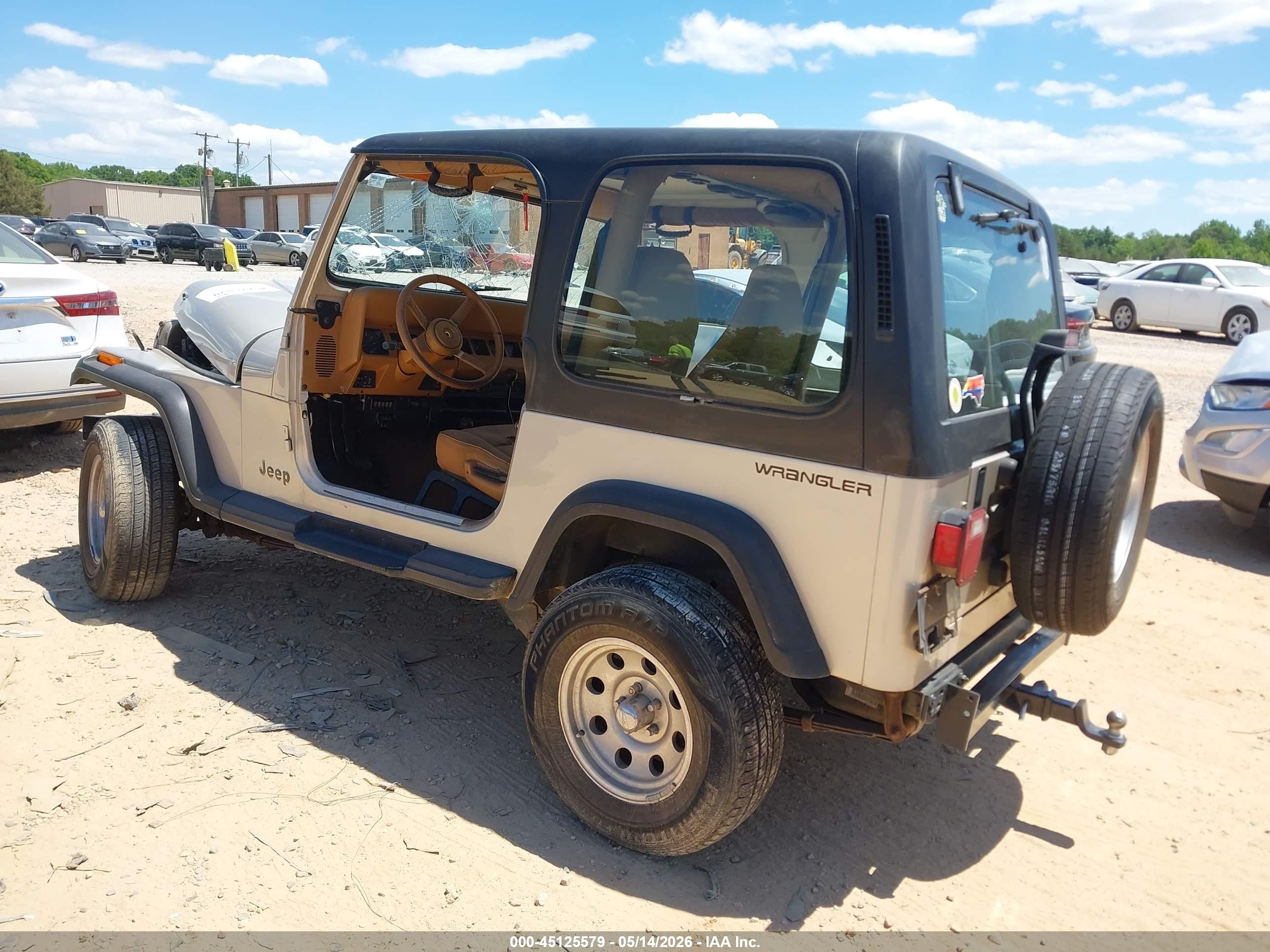 1995 Jeep Wrangler / Yj Se Tan vin: 1J4FY29S0SP266934