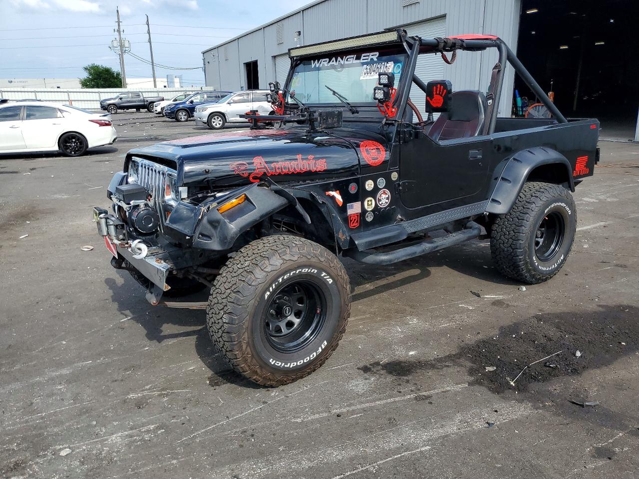 1993 Jeep Wrangler / Yj Black vin: 1J4FY29S2PP249379