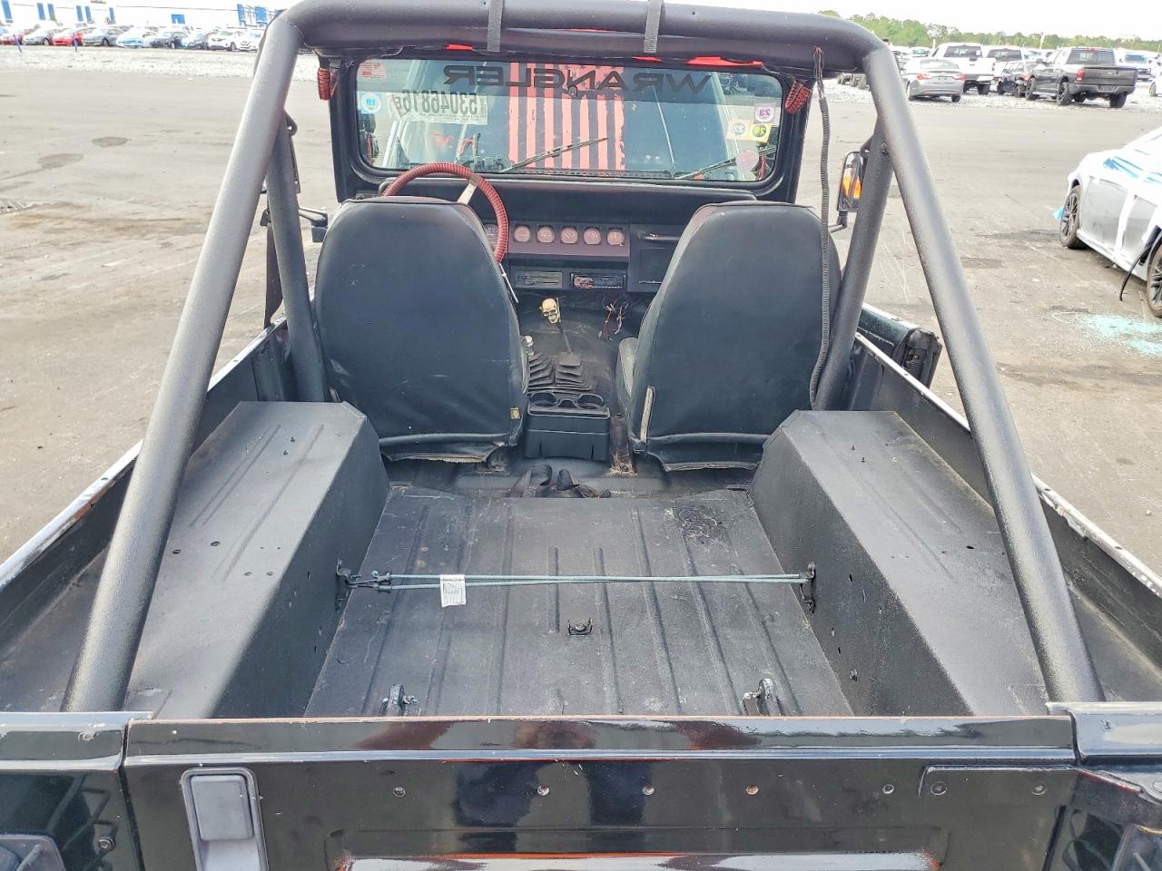 1993 Jeep Wrangler / Yj Black vin: 1J4FY29S2PP249379